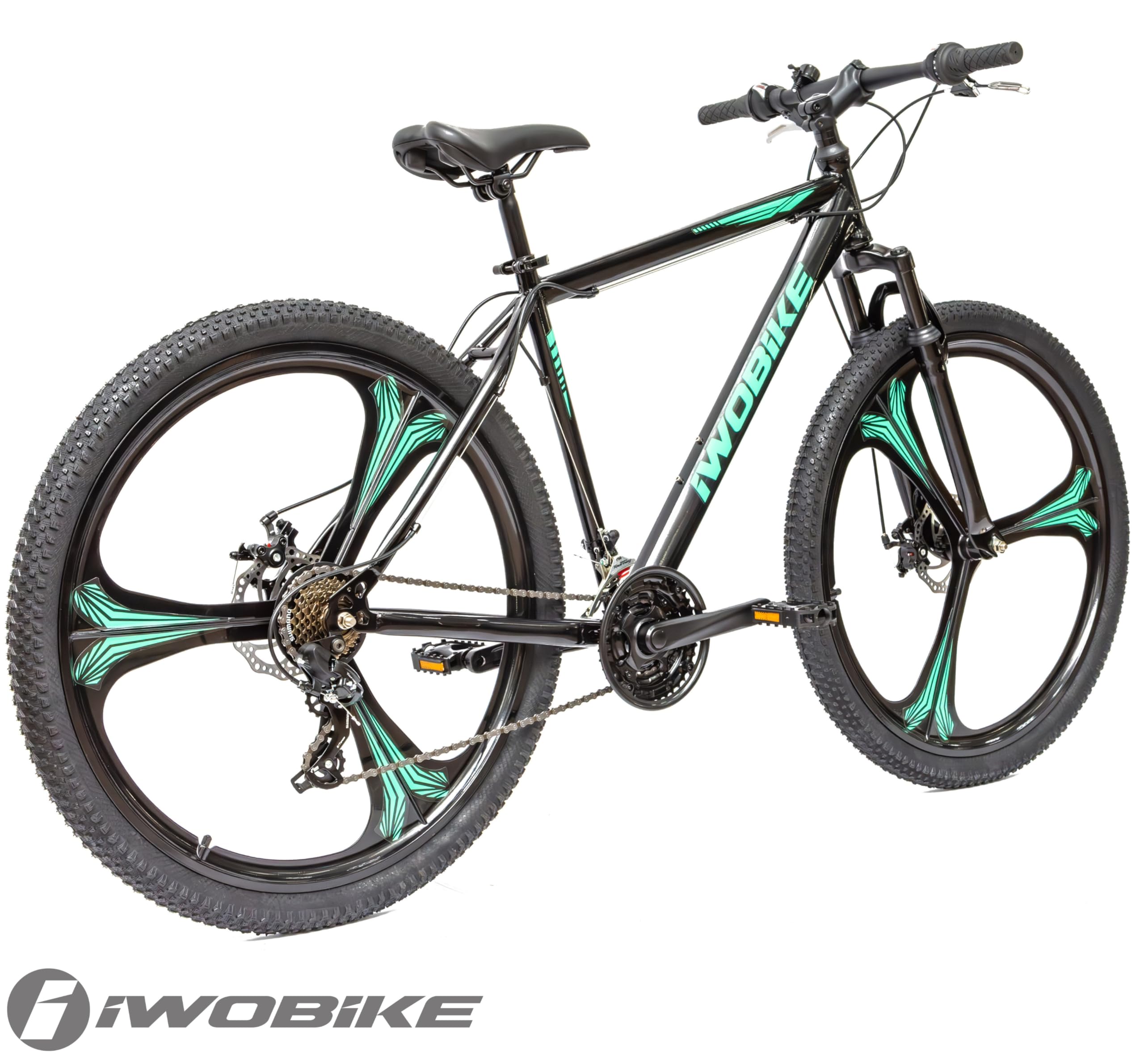 Rower Górski MTB, 29 Cali, Czarny, Męski, 21 Biegów | Rower Górski MTB, 29 Cali, Czarny, Męski, 21 Biegów, Rama Stalowa 20", Amortyzacja Przednia, Hamulce Tarczowe
