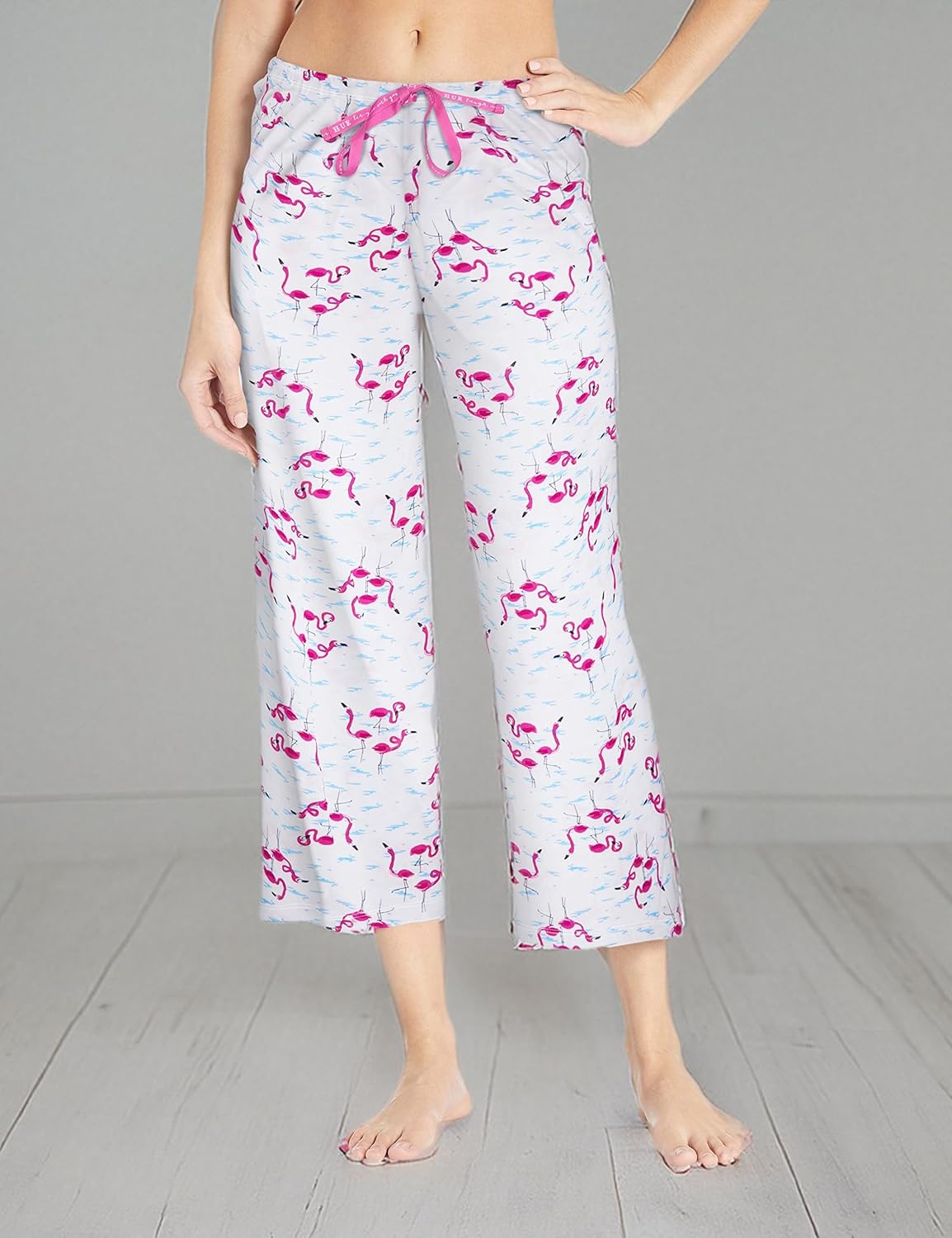 HUE Womens Printed Knit Long Pajama Sleep Pant - Image 5