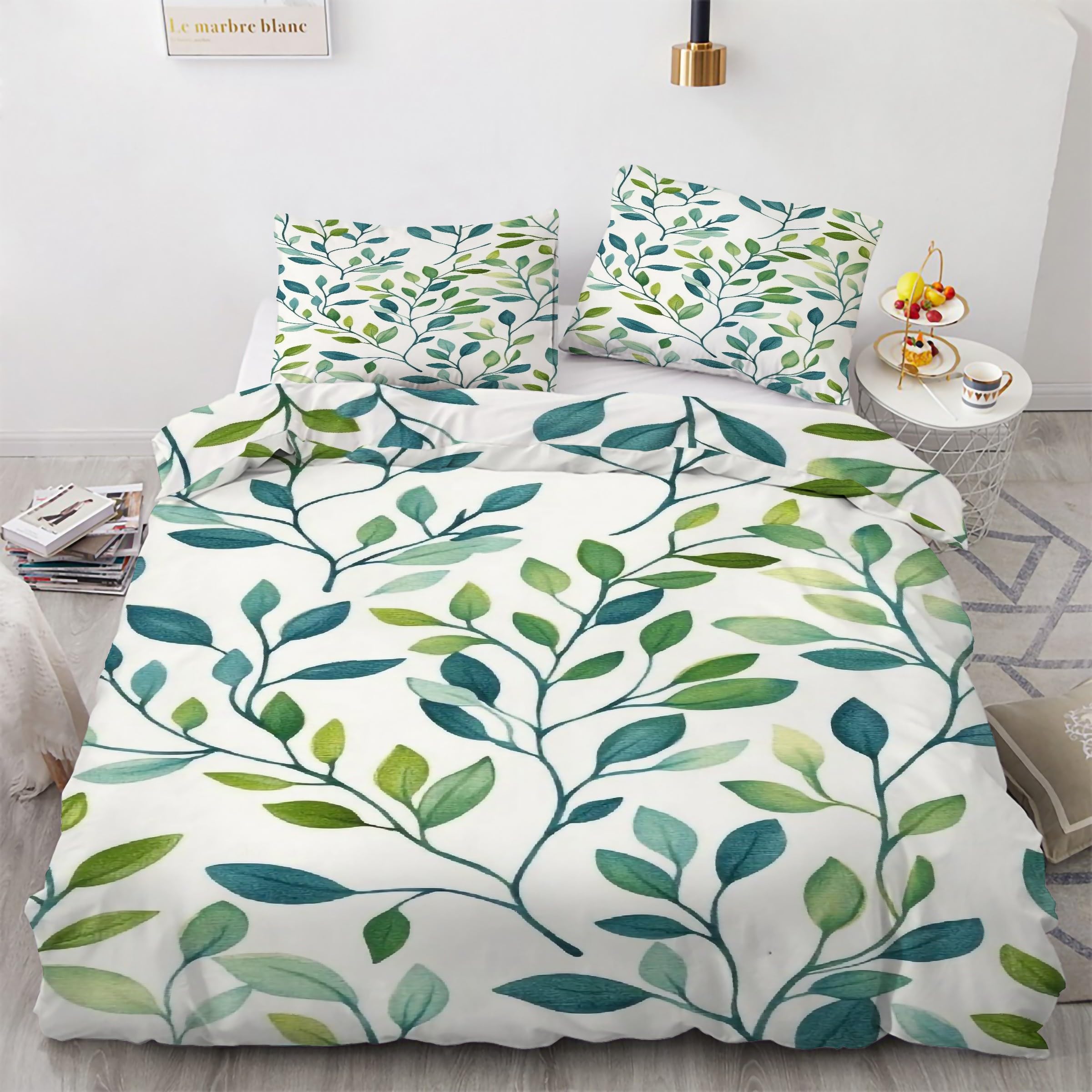 Housse de couette 200x200 microfibre douce anti-plis et facile à border au quotidien