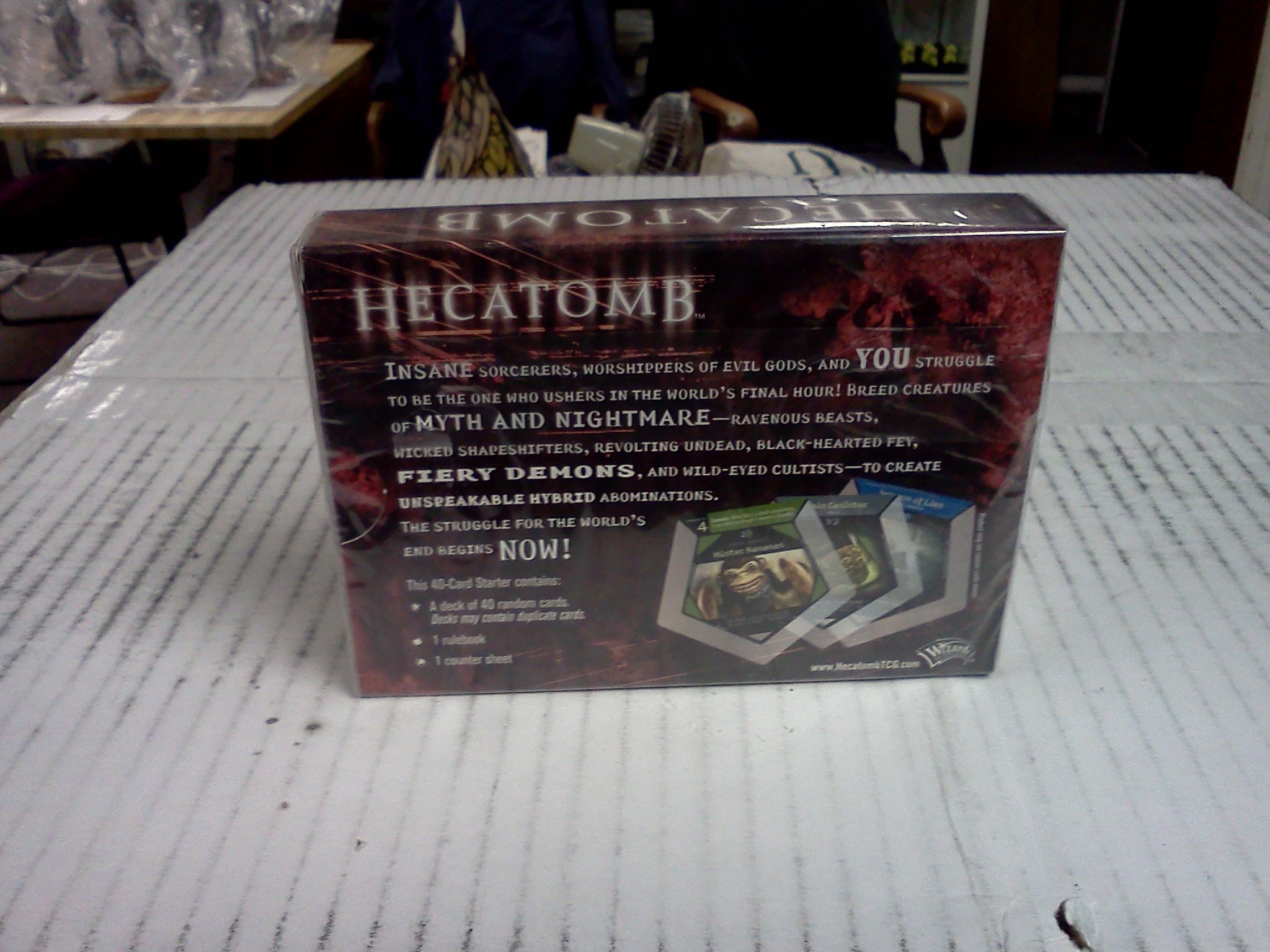 Amazon.com: Hecatomb Trading Card Game Premiere Starter Deck : Toys & Games