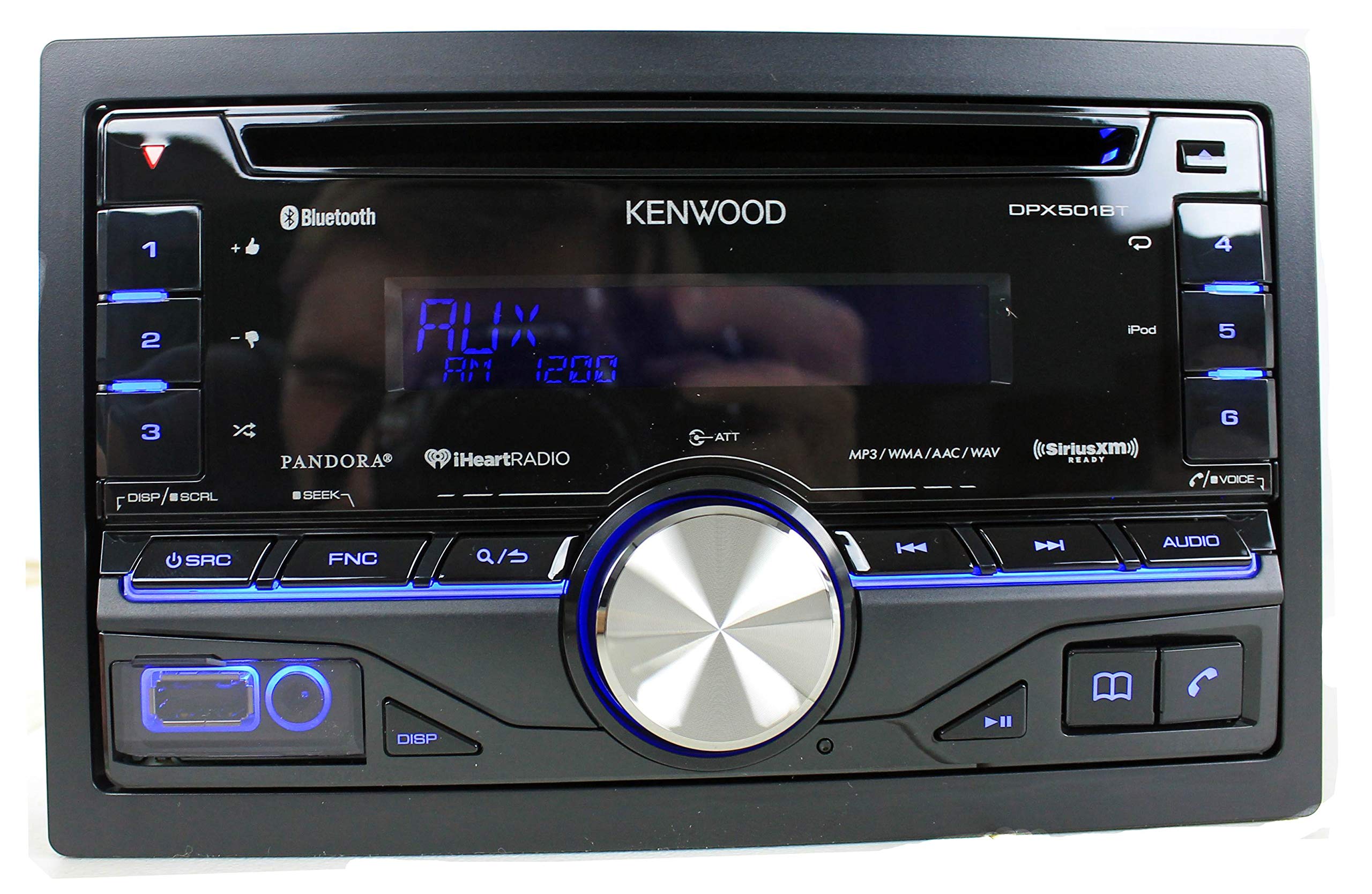 Amazon.com: Kenwood DPX501BT 2-DIN CD Receiver with Built in