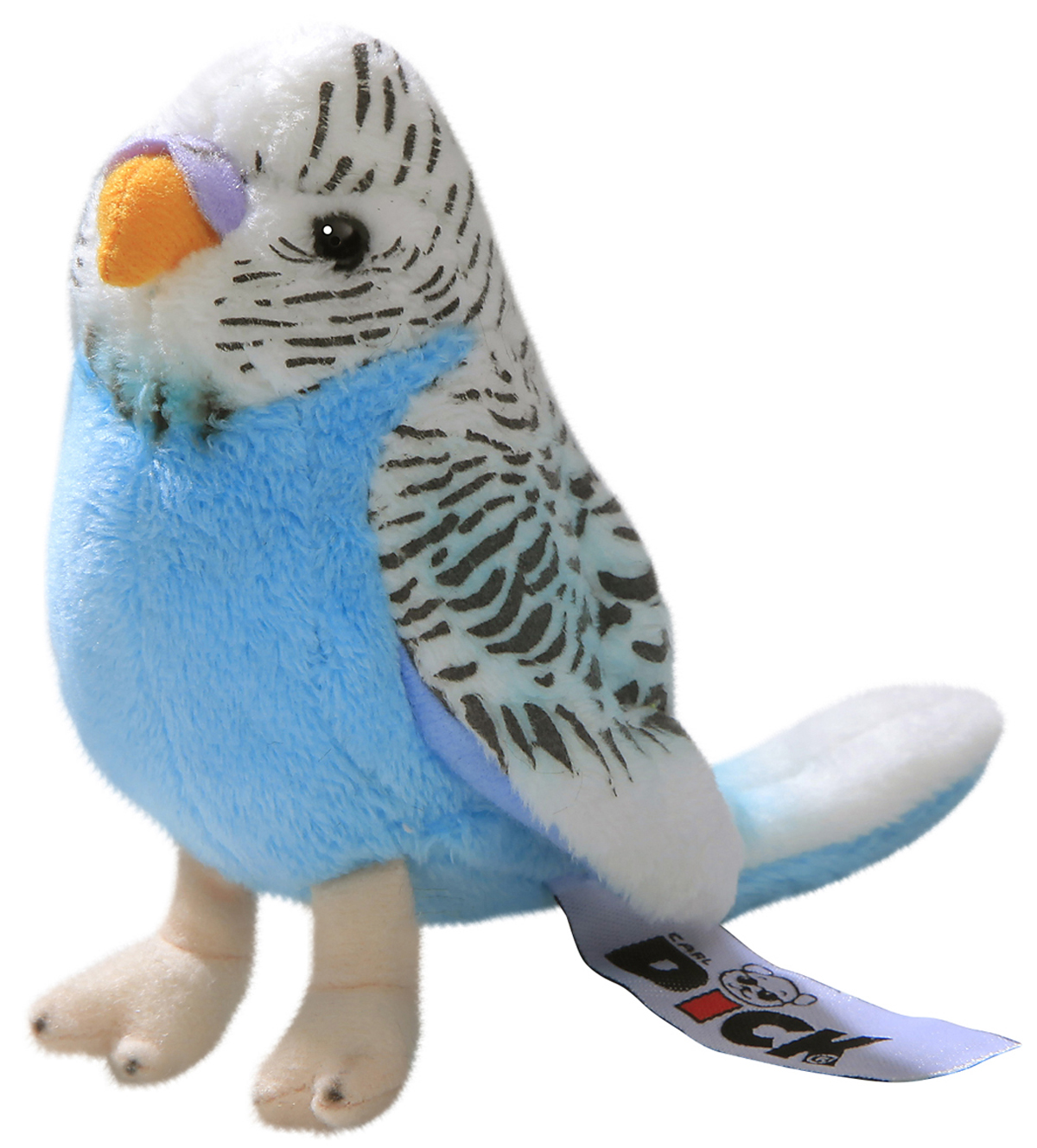 Amazon.com: Carl Dick Budgerigar Dark Blue, 5 inches, 13cm, Plush