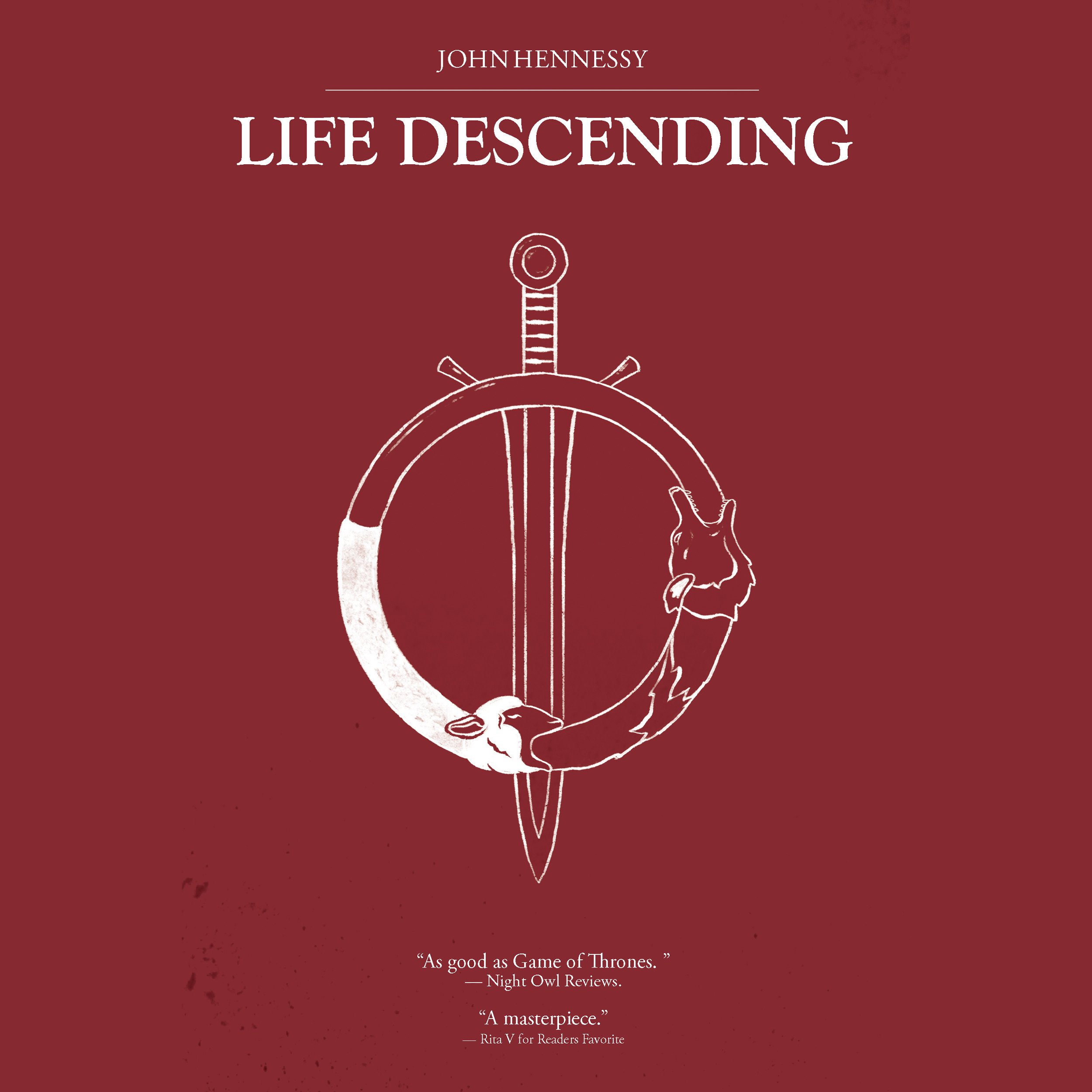 Cover art for Life Descending