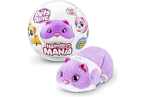 Hamstermania Interactive Electronic Purple Pet Hamster