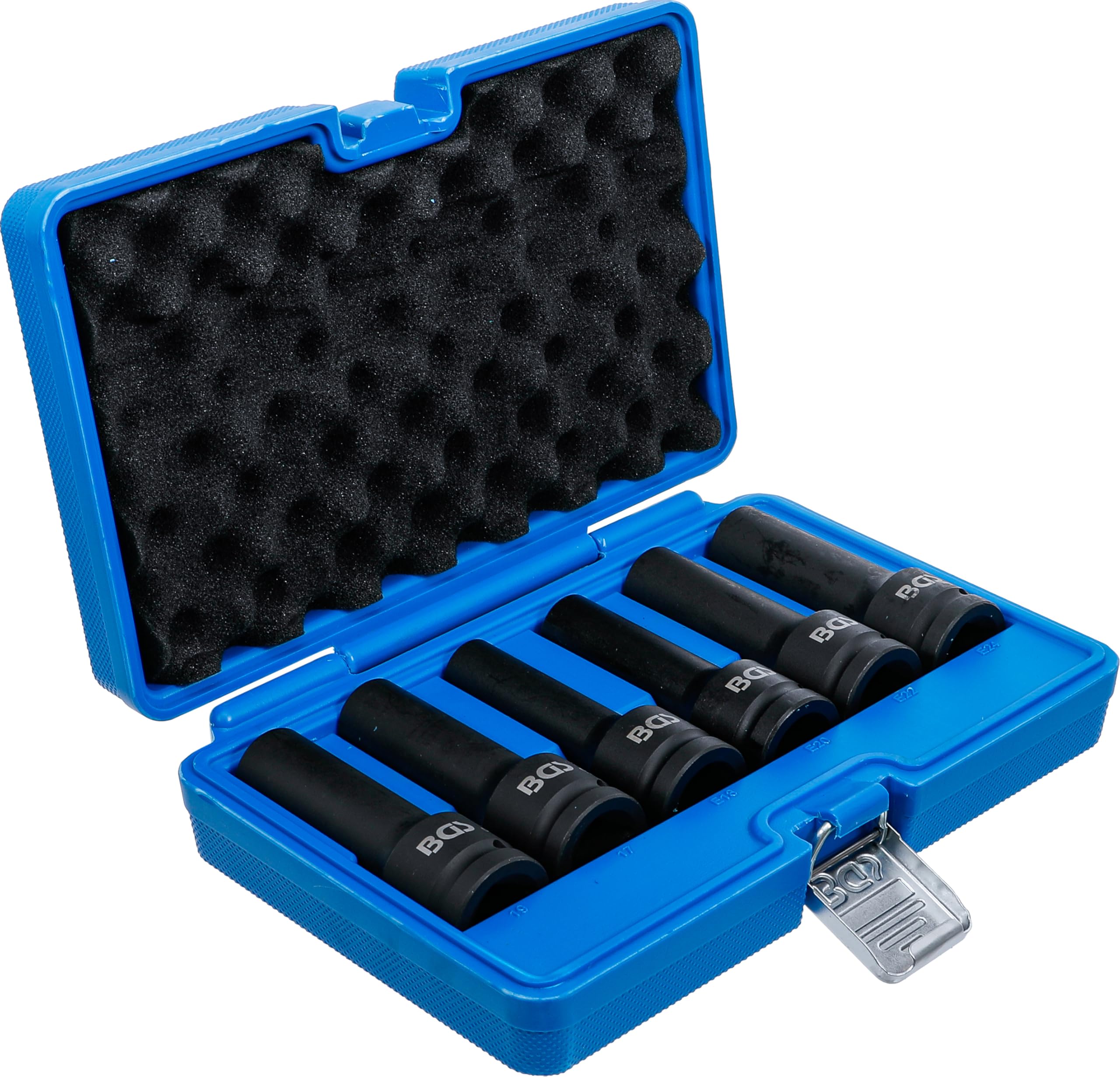 BGS 5250 | Juego de llaves de vaso de impacto E-Torx, 12 caras | entrada 20 mm (3/4") | 6 piezas