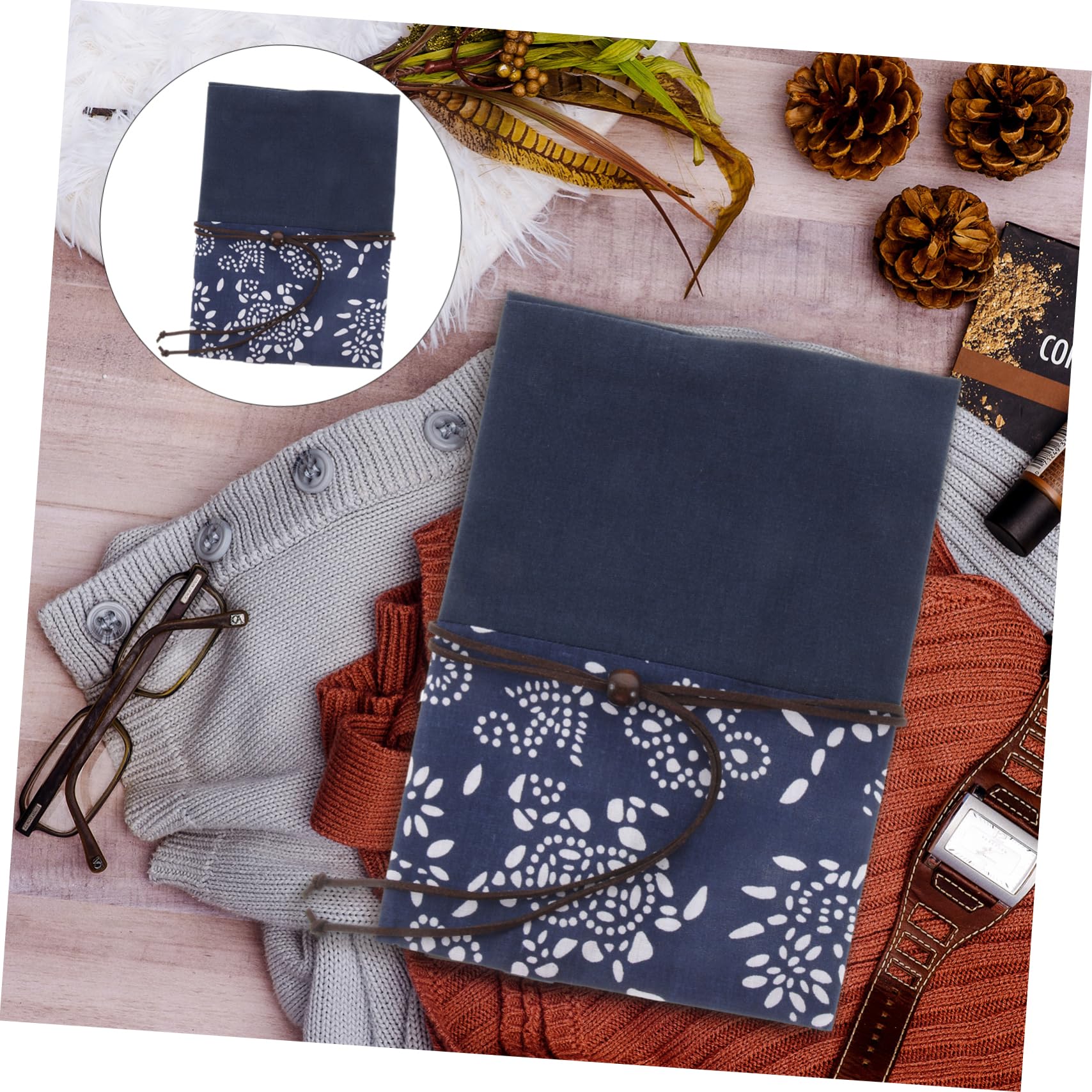 NUOBESTY 5 Pz Proteggi Libri Per Studenti Copertine Di Libri Per Tascabili Leganti Display Fasce Per Rilegatura Di Album Di Foto Copertine Protettive Per Adesivo Chiaro Tessuto