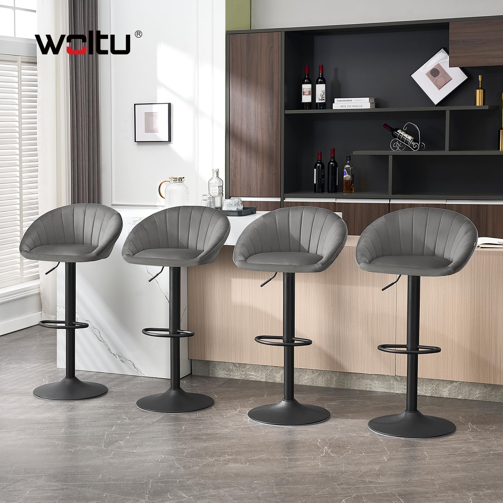 Sgabelli Cucina Sgabelli Woltu Sgabello Eames WOLTU Set Di
