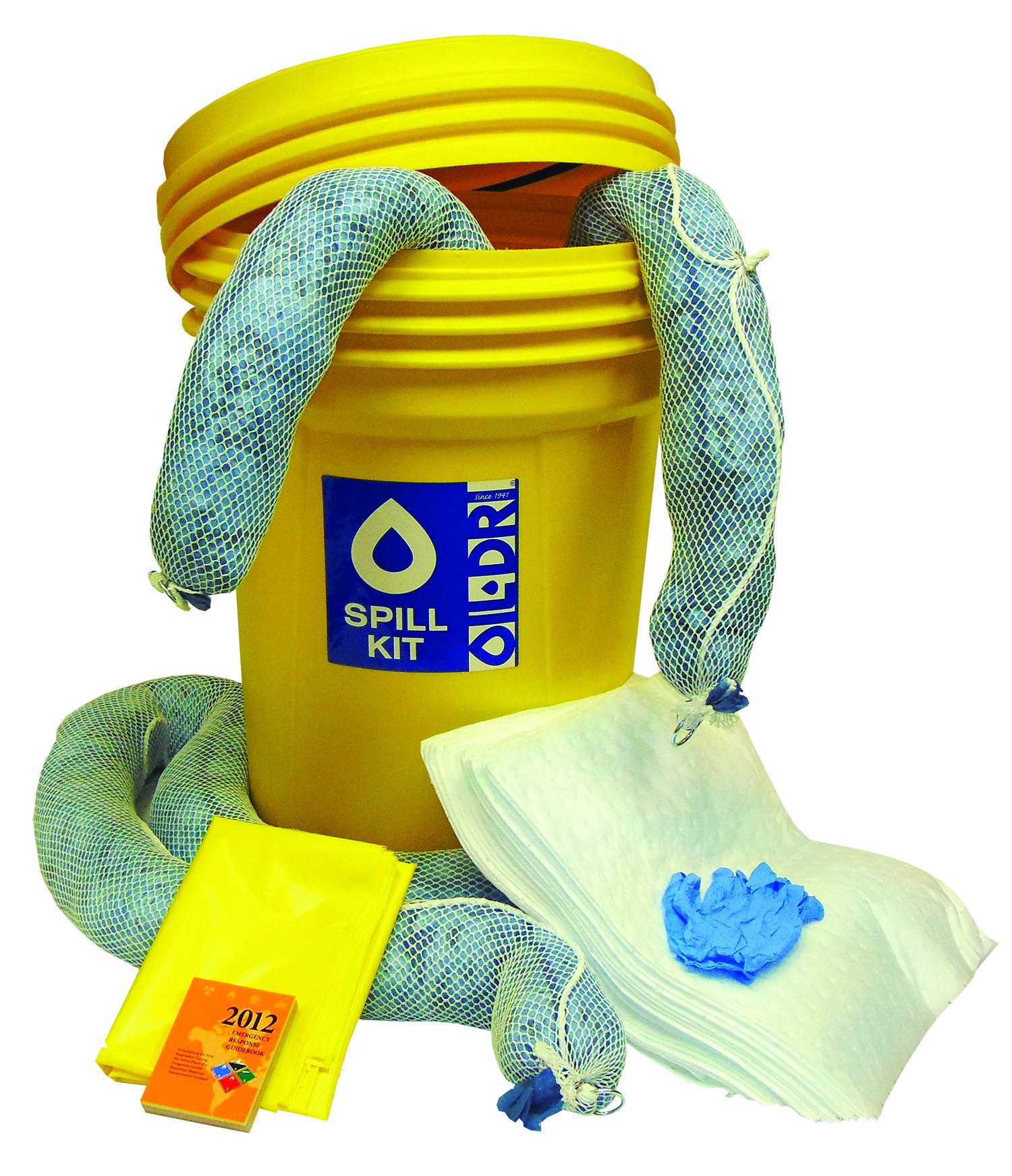 Kits De Derrames De 30 L (30 L Mantenimiento) Fabricado En El Reino Unido Gris Absorbe Aceite No Agresivo Y Fluidos A Base De Agua Para Uso En Interiores Y Exteriores Diseño
