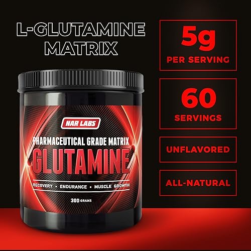 Miniatura 2 de Matriz de glutamina 10.58 oz | Natural | Sin OGM | Sin gluten | 60 porciones