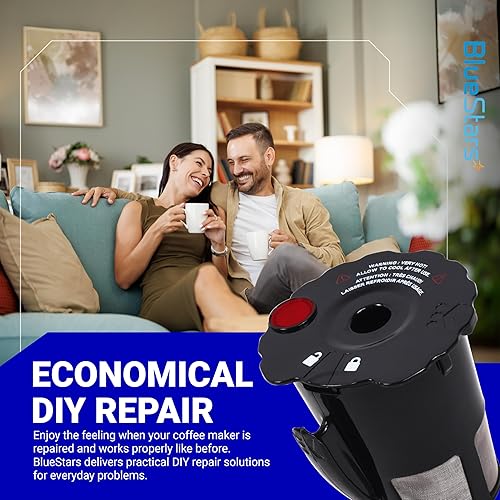 Miniatura 9 de BlueStars Paquete de 2 piezas de repuesto para café Keurig reutilizables 119367 para Keurig K Cups 2.0 Series