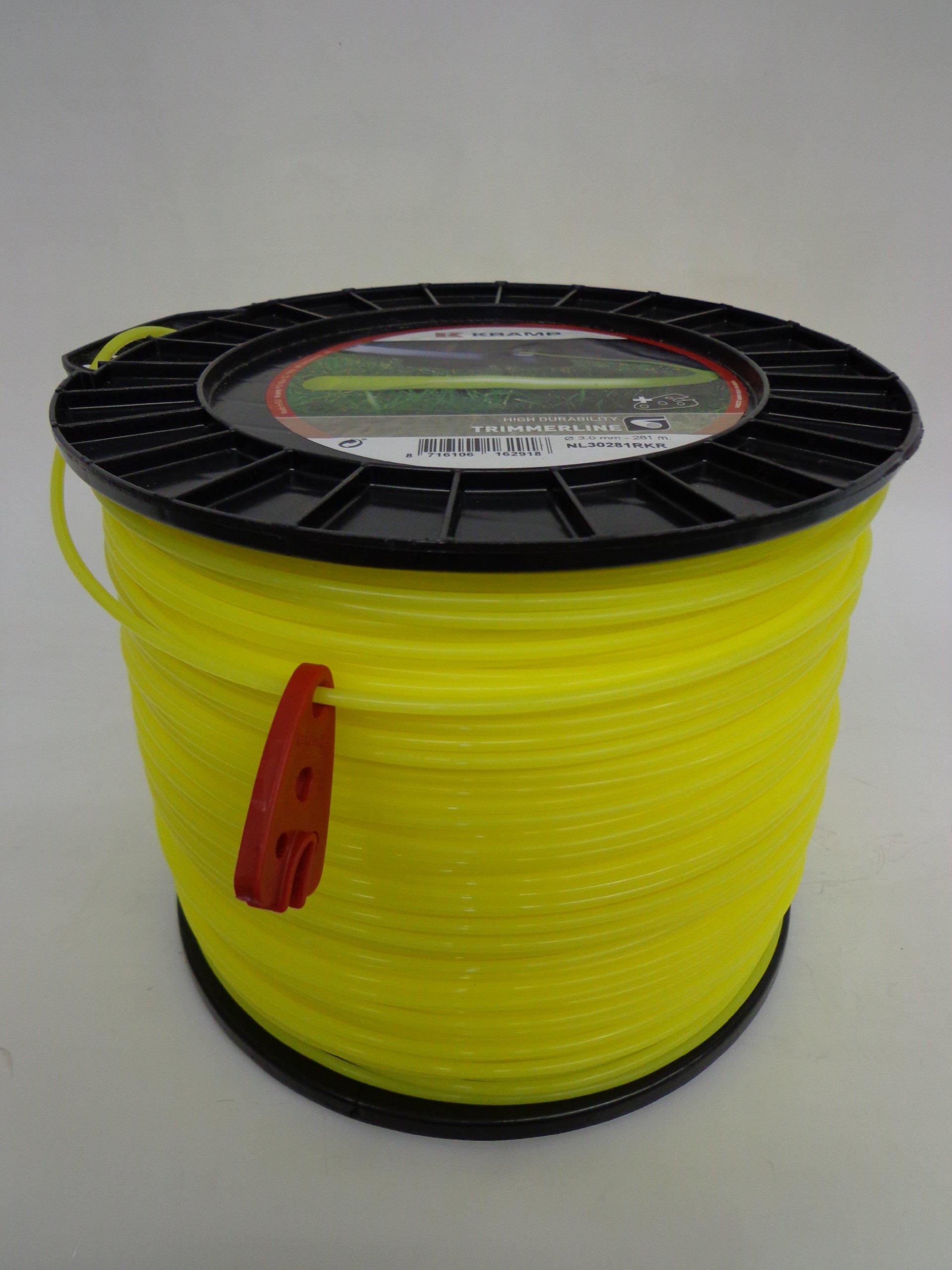Mähfaden für alle Motorsense Nylon gelb 3,0 mm x 281 m