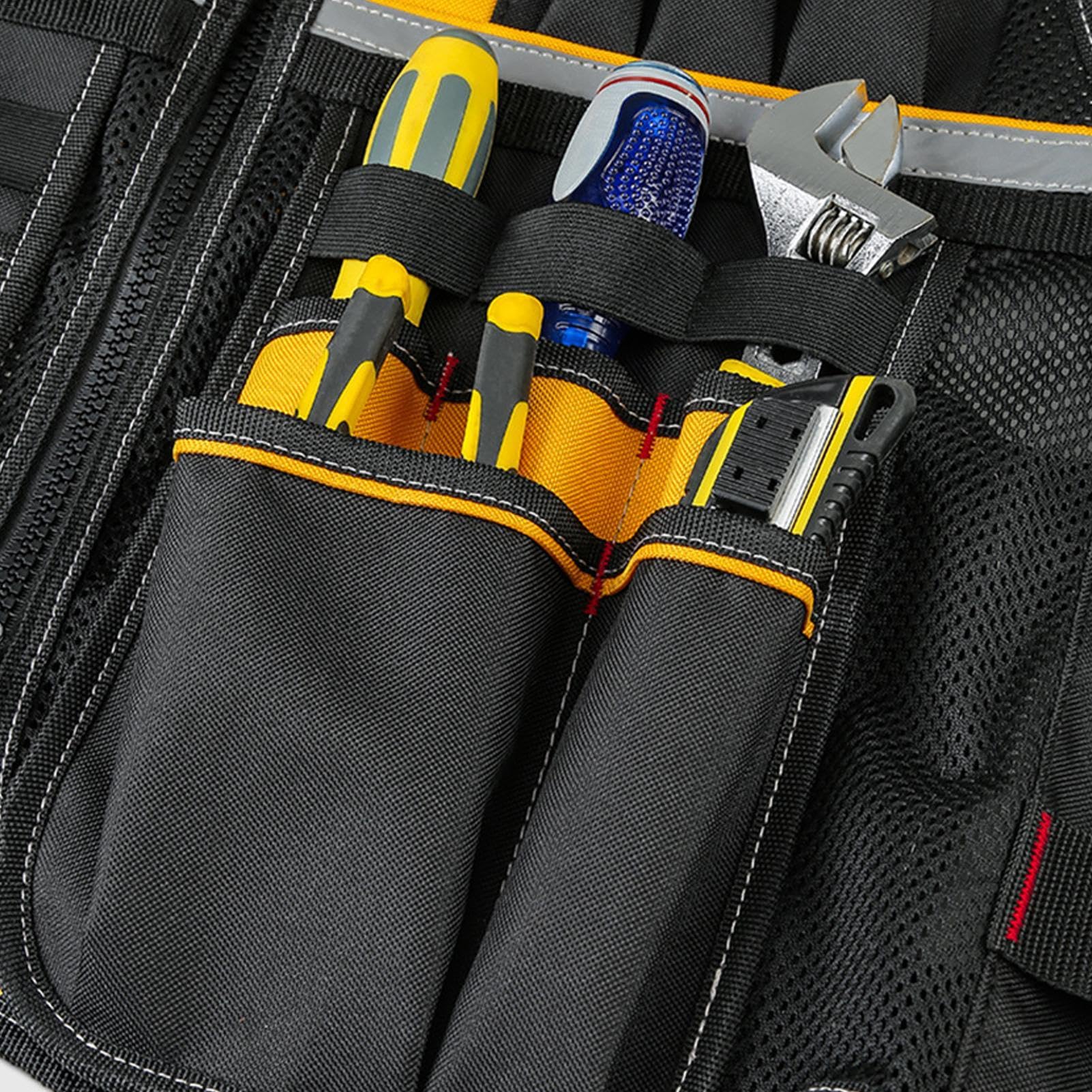 Kamizelka narzędziowa dla stolarzy,Kamizelka narzędziowa dla stolarzy Wiele | Regulowana kamizelka robocza Ogrodnicy, mechanicy, elektrycy, stolarze