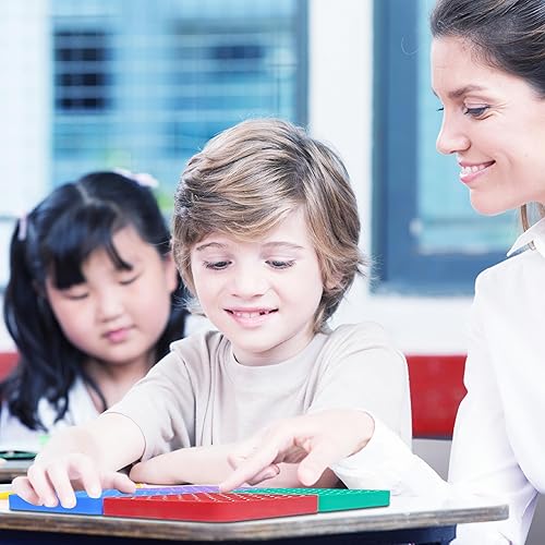 Miniatura 5 de Proweber Tabla de multiplicar, juegos de matemáticas, juguetes para ansiedad para contar, tablero de reventar, regalos para niños adultos, TDAH,