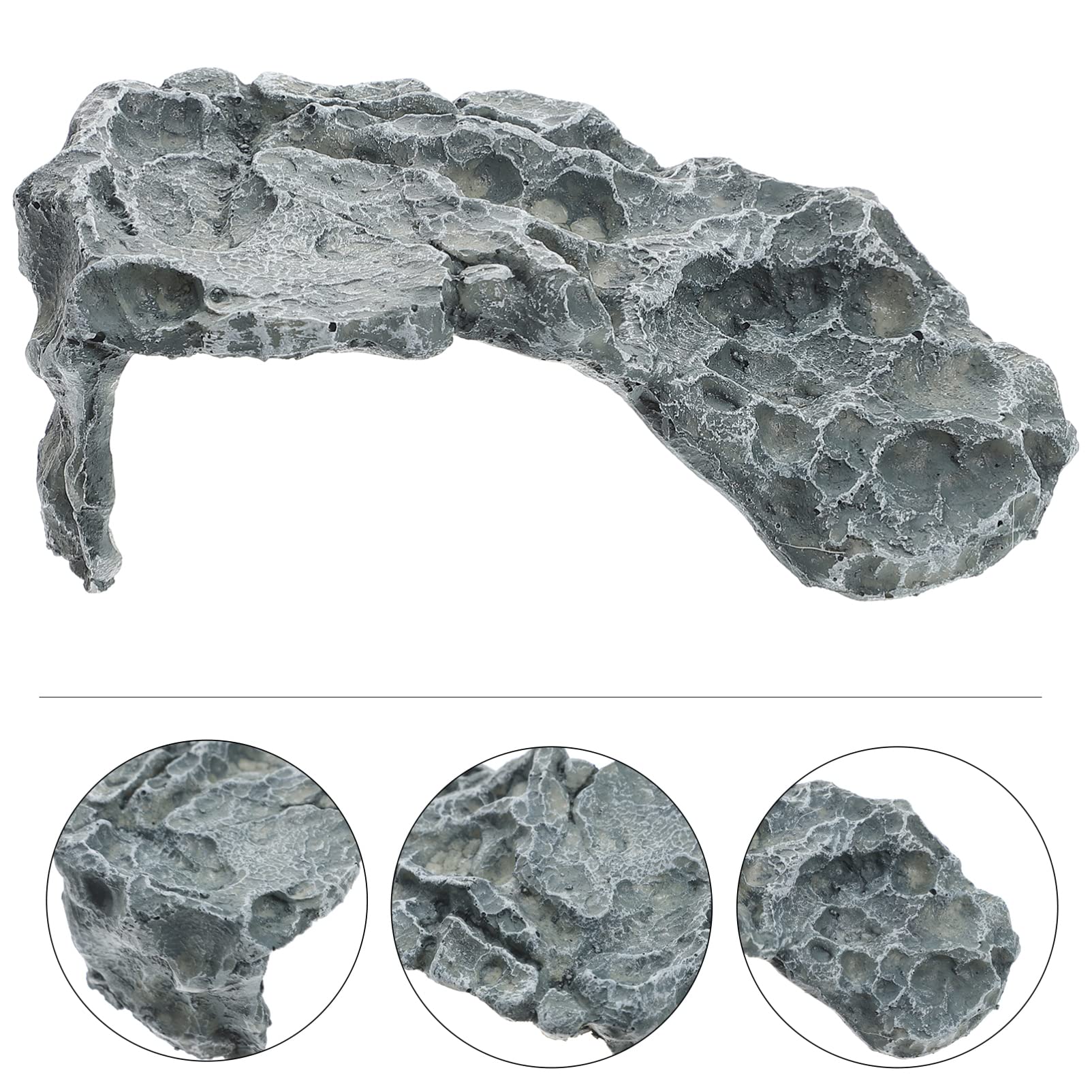 Abaodam Flotante De Guitai Escondite para Dragones Barbudos Plataforma para Reptiles para Tortugas Tomando Decoración para Acuarios Accesorios para Hábitat De Tortugas