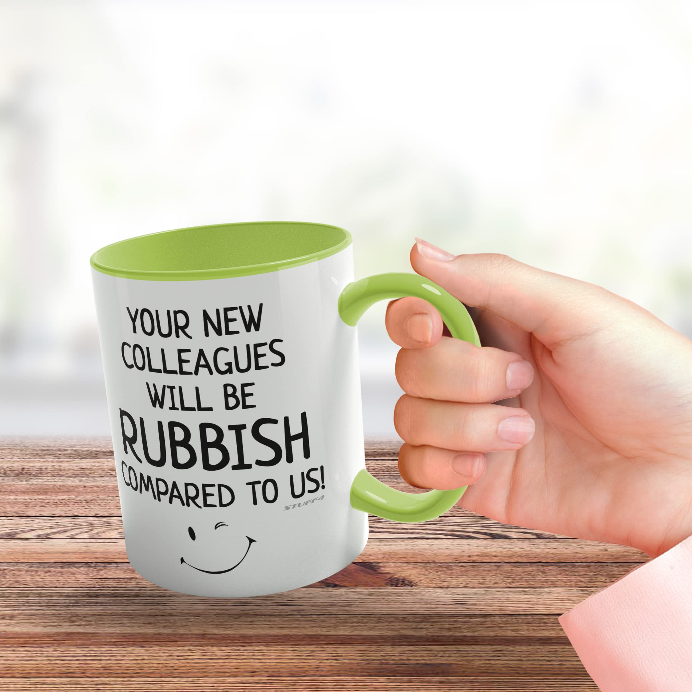 Stuff4 Funny Leaving Gifts for Colleagues Women or Men, Your New Colleagues Will Be Rubbish - Image 3