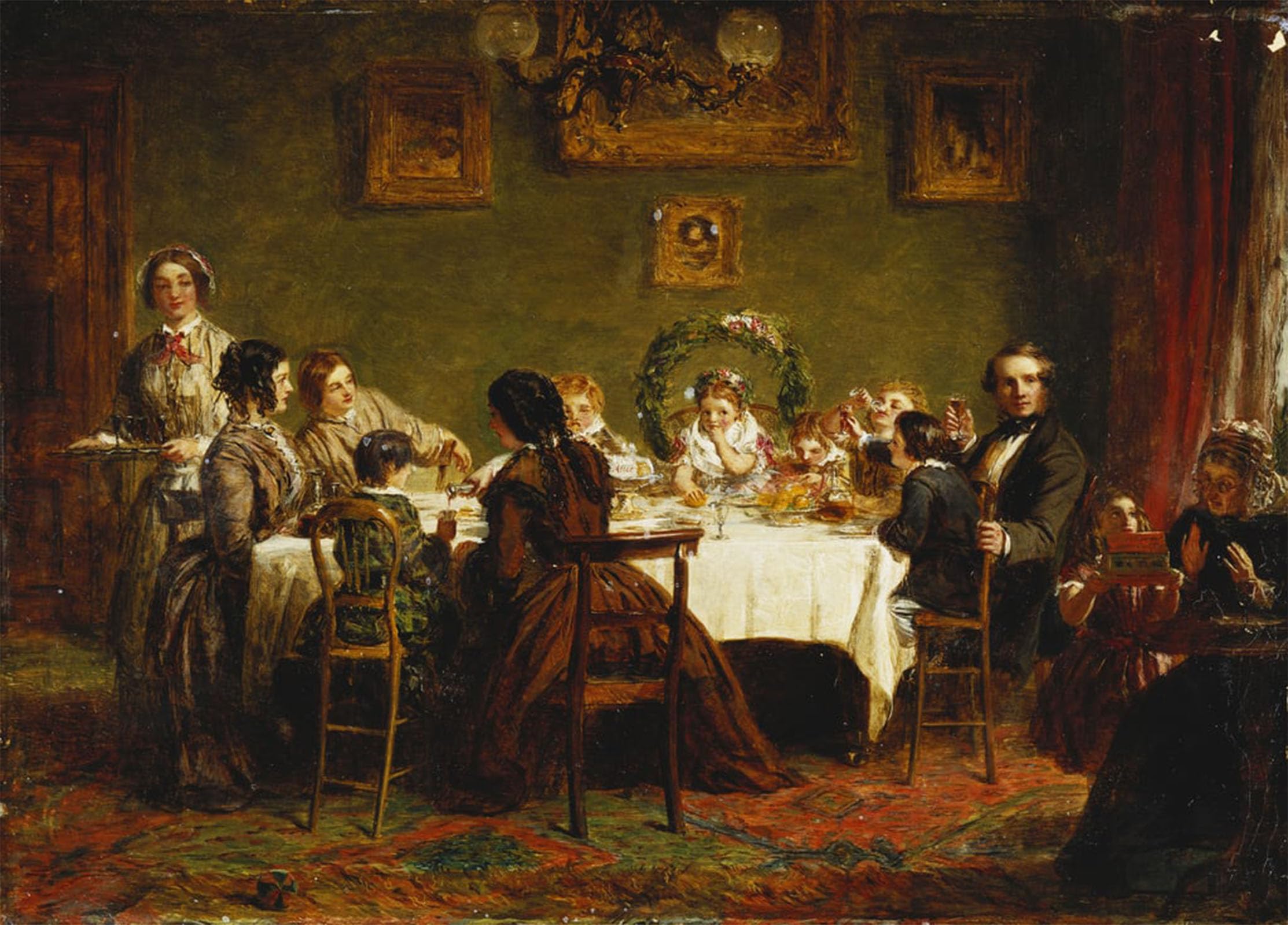 Cuadro de William Powell Frith de 60x90cm para transformar las paredes de tu salon 5