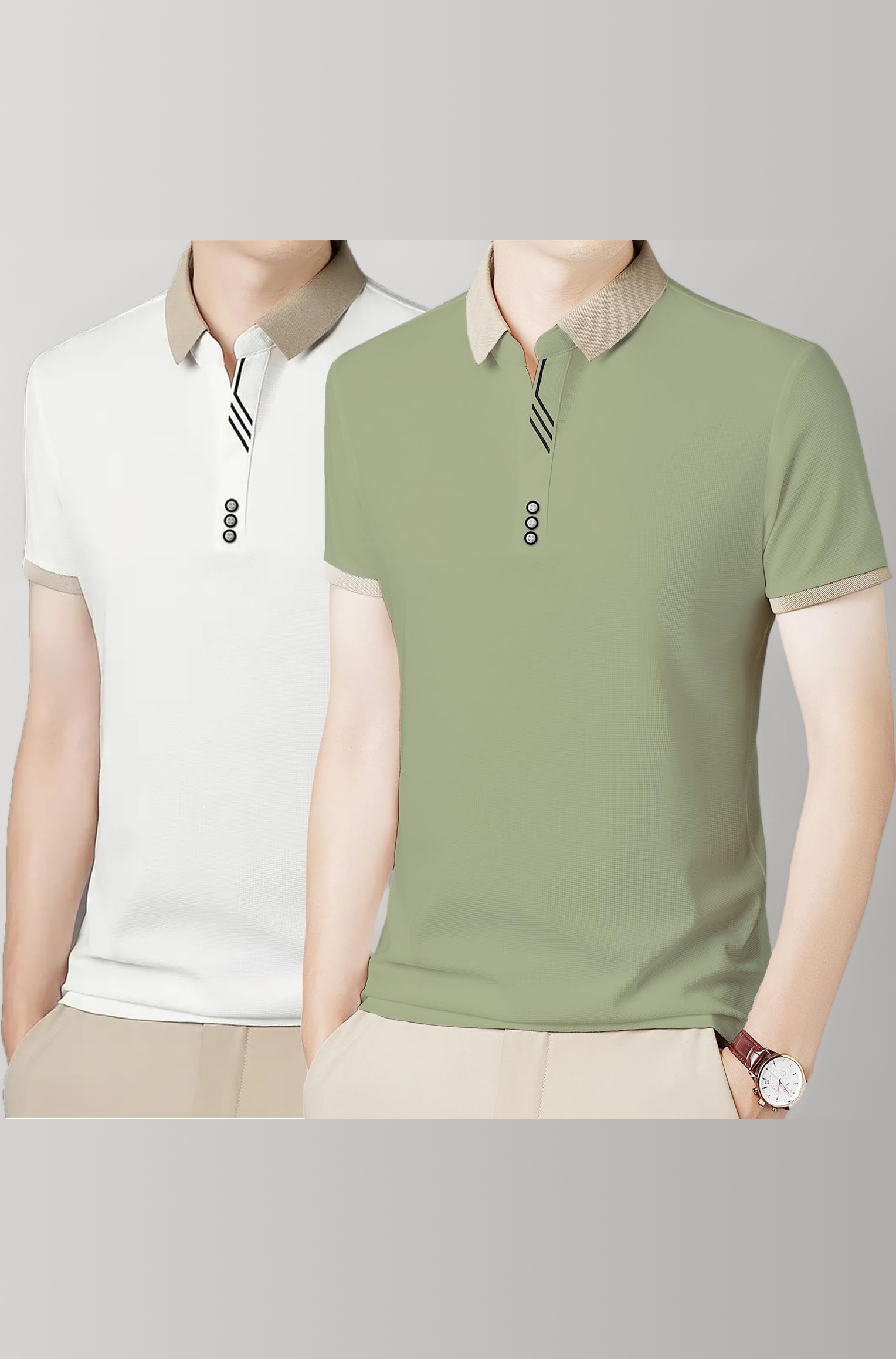 Lymio Polo T Shirt for Men || T Shirt for Man || Collar T Shirt Style Men (Packs Also Available) (Polo-55-58)