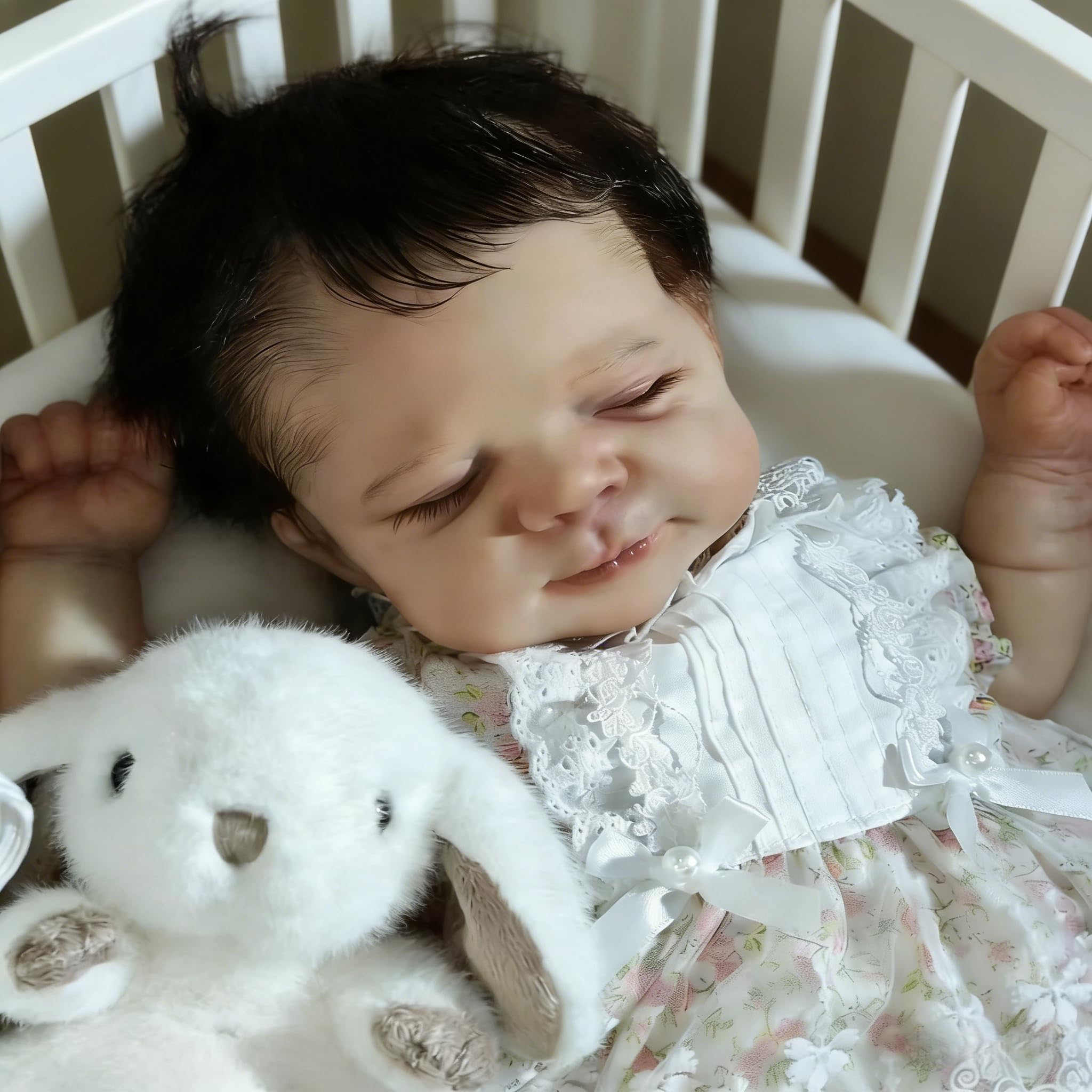 Realistyczny miękki silikon Reborn Baby Doll Girl Cloth Body 45 cm, które wyglądają jak prawdziwe noworodek, ręcznie robione winylowe kończyny, realistyczne, Reborn Baby Dolls zabawka