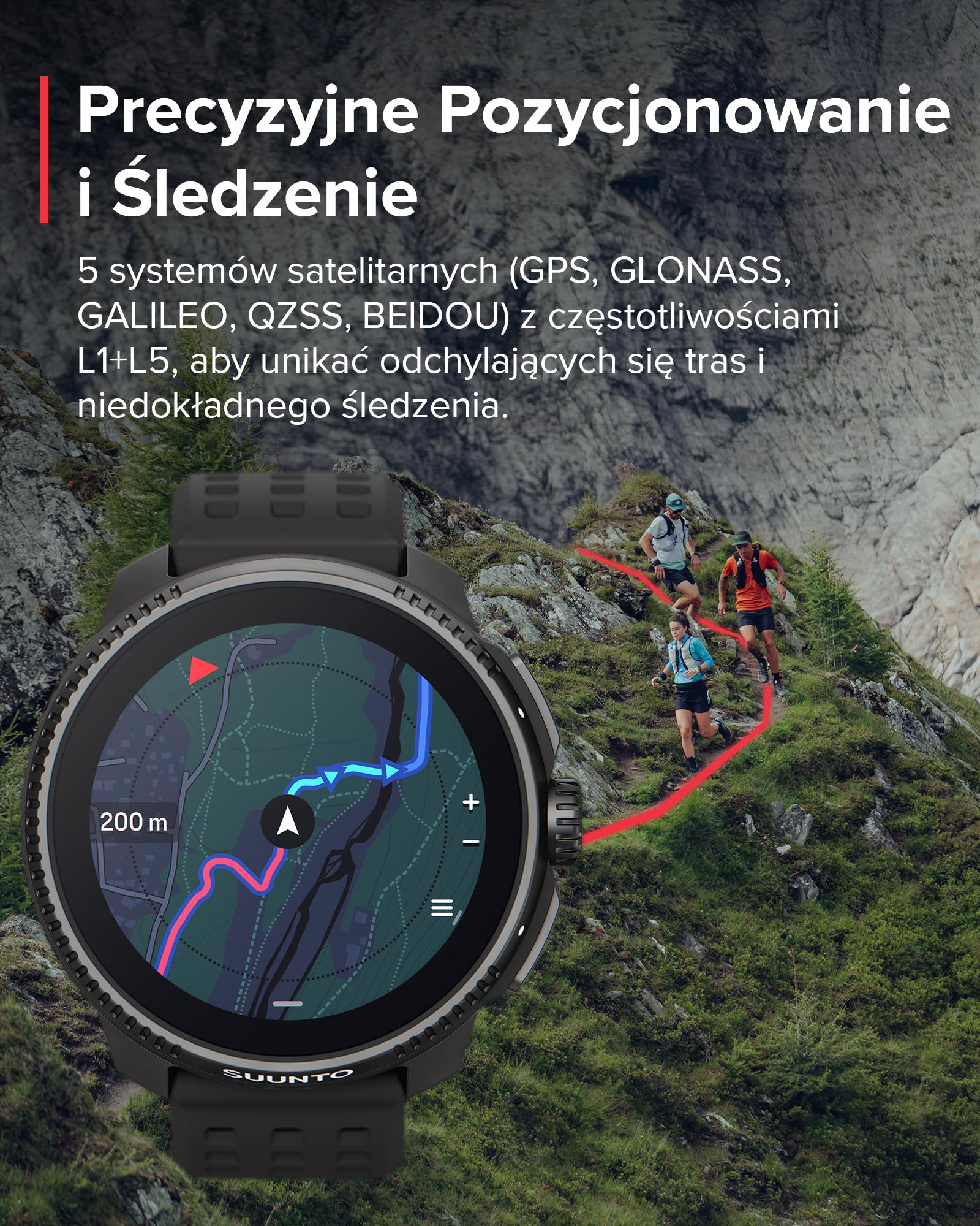 Suunto Uniseks Race SS050929000​ Smartwatch