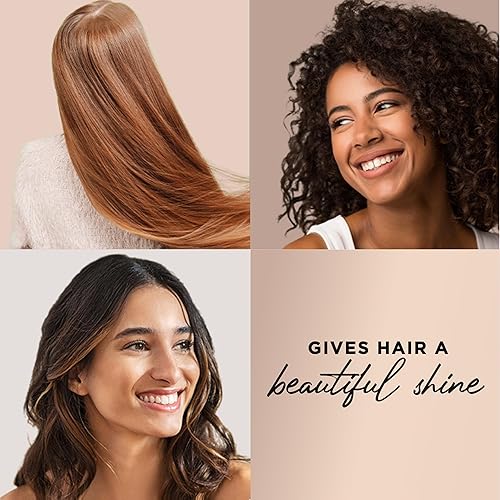 Miniatura 3 de Hair Food Spray protector térmico de aceite de coco y argán para todo tipo de cabello, protección térmica de 450 °F, sin sulfatos, sin parabenos,