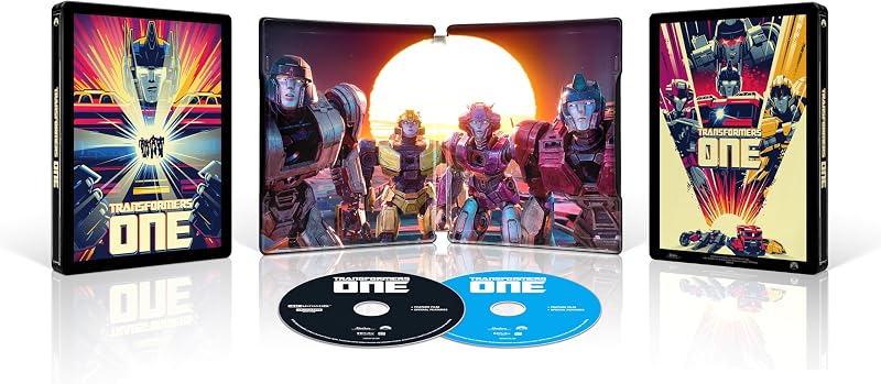 Transformers One (Steelbook de edición limitada - REIMPRESIÓN) (4K UHD + BD + Digital)