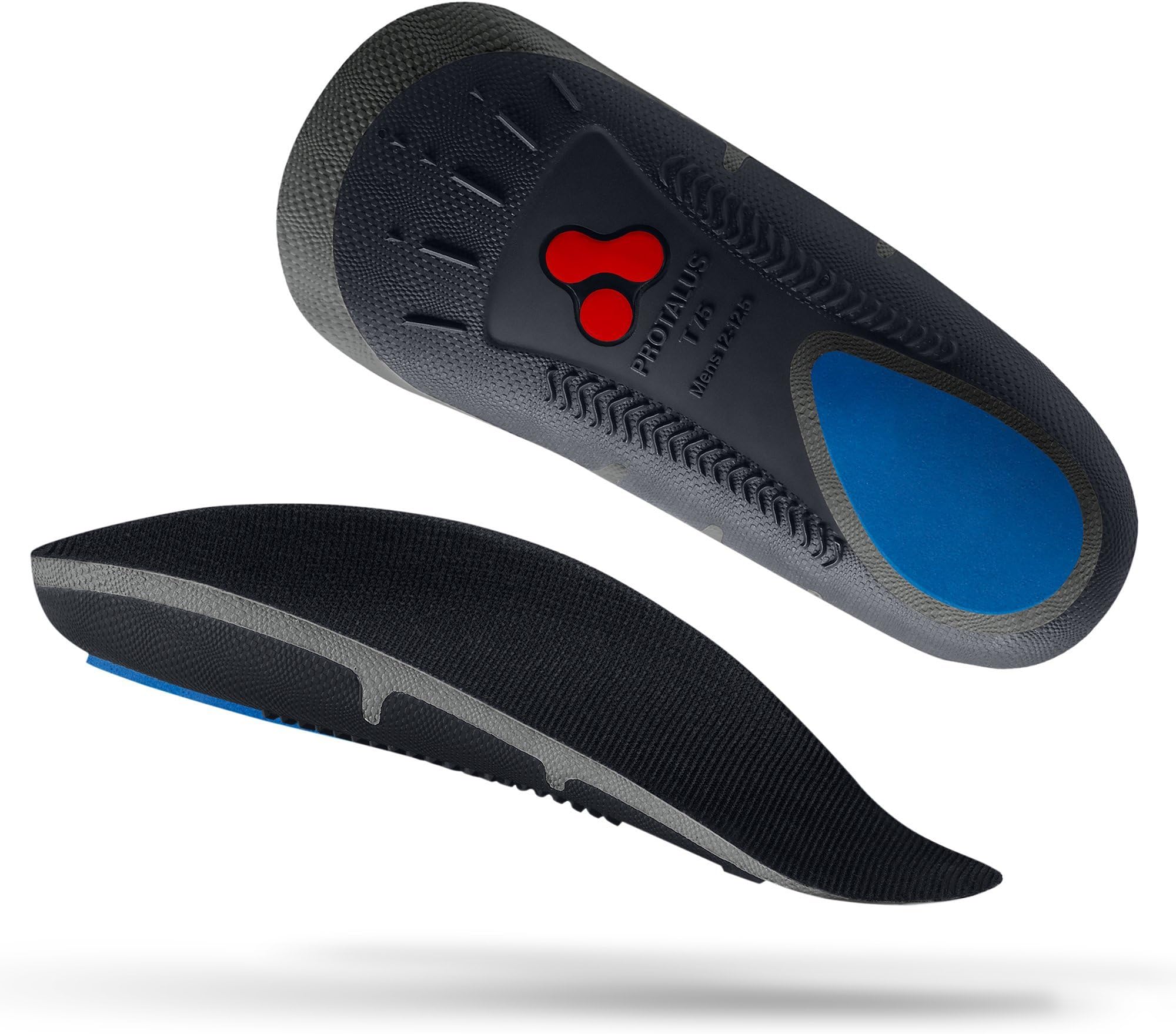 Protalus T-75 Thin Series– Patented Stress Relief Add-On Shoe Inserts, Increase Comfort, Anti Fatigue, Alignment Improving Shoe Insoles - for Men Size 13