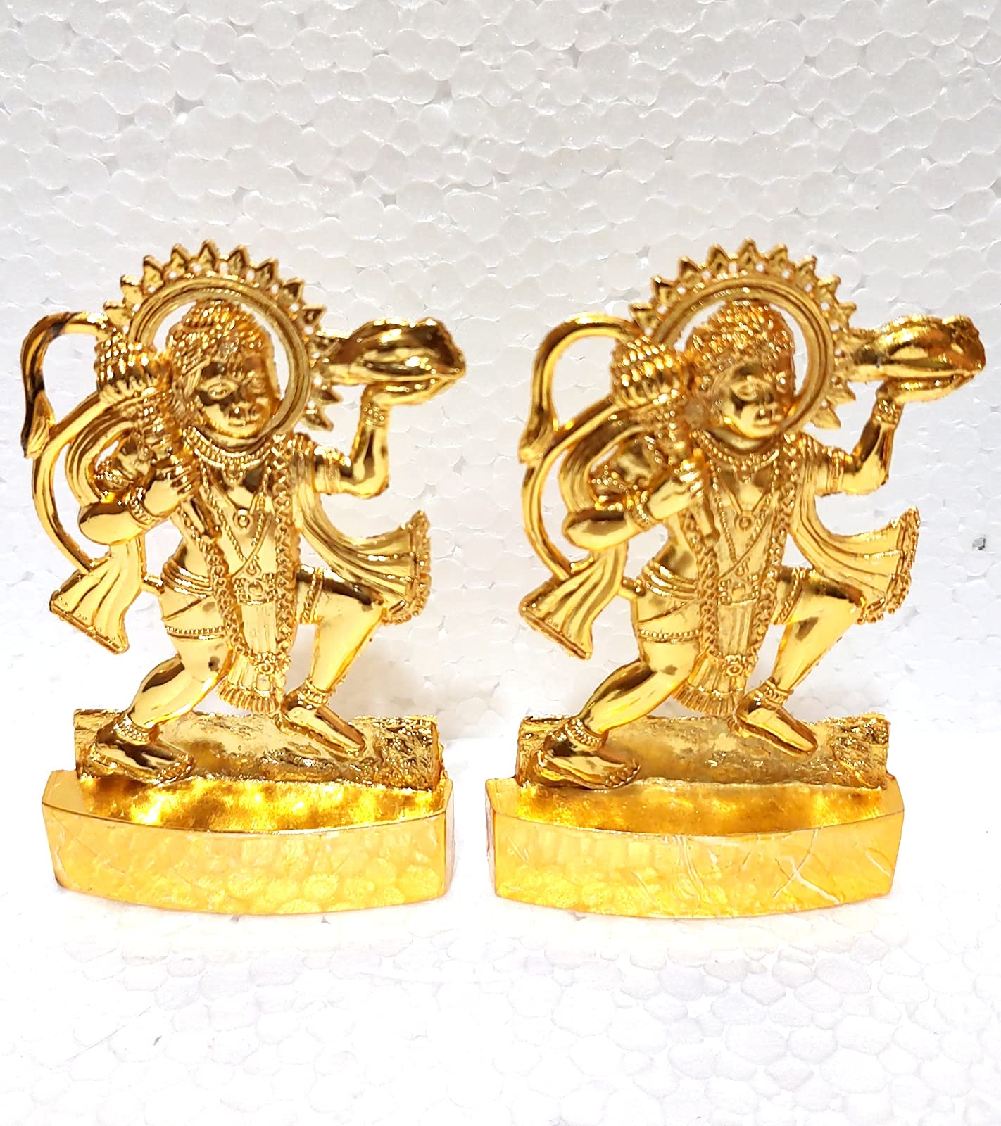 Buy 2 Piece Hanuman Idol/Brass Bajrang Bali Idol/Shri Hanuman ji