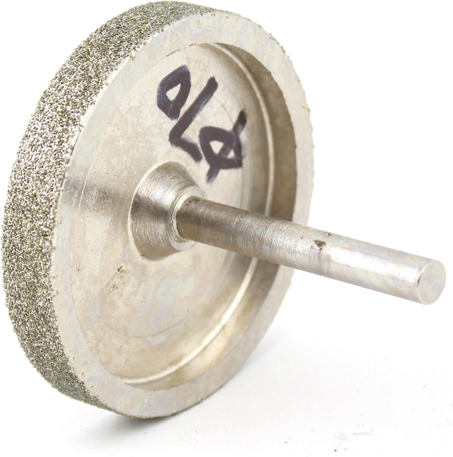 ILOVETOOL 80 Grit Diamond Coated 70mm Cylinder Cylindrical Mounted Point Grinding Wheel