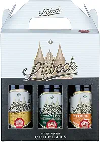 Kit Lübeck 3 Und 1 Lager - 1 Ipa - 1 Witbier Tangerina Lübeck Cerveja - Packs de Craft Beer