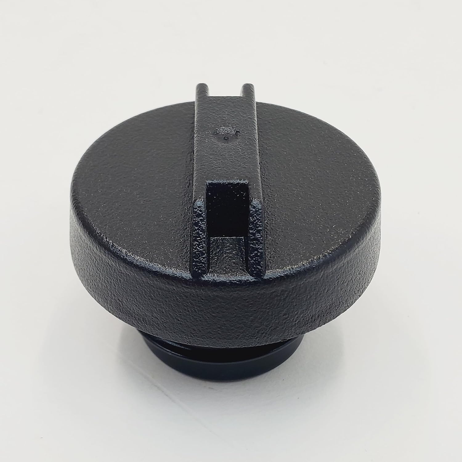 Black Plastic Gas Cap for 1992-2024 Harley Touring Road King FLHR, Road Glide FLTR, Street Glide FLHX, Electra Glide FLHT with Gas Tank Fuel Doors - Replaces HD# 61274-92 - Vented, Right Hand Thread