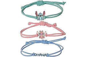 Lilo & Stitch Bracelet 3-Piece Set: Your Cord to Outer Space