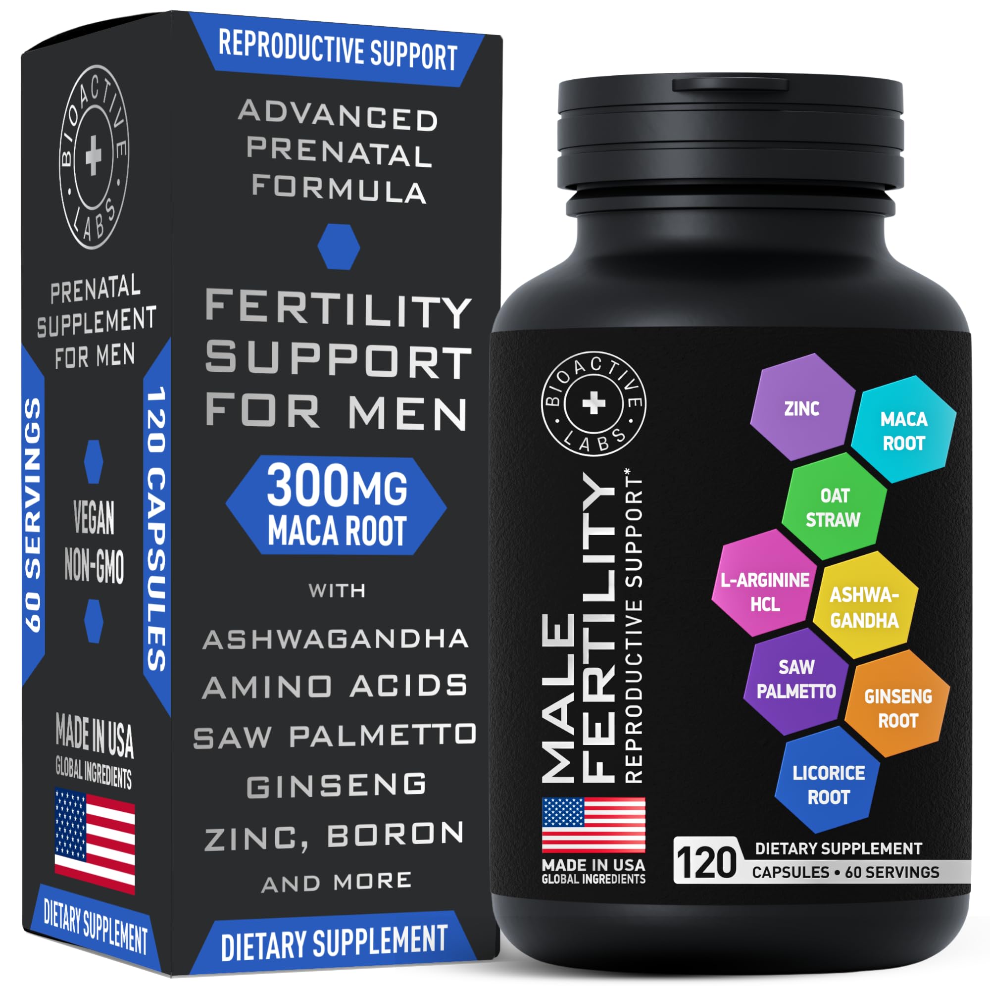 l arginine l carnitine sperm Amazon.com: Fertility Supplements for Men - Zinc, Maca, Ashwagandha, L- Arginine - Male Vitality Conception for Him - Count and Motility Pregnancy  Aid - Vitamins and Male Fertility Support Supplement