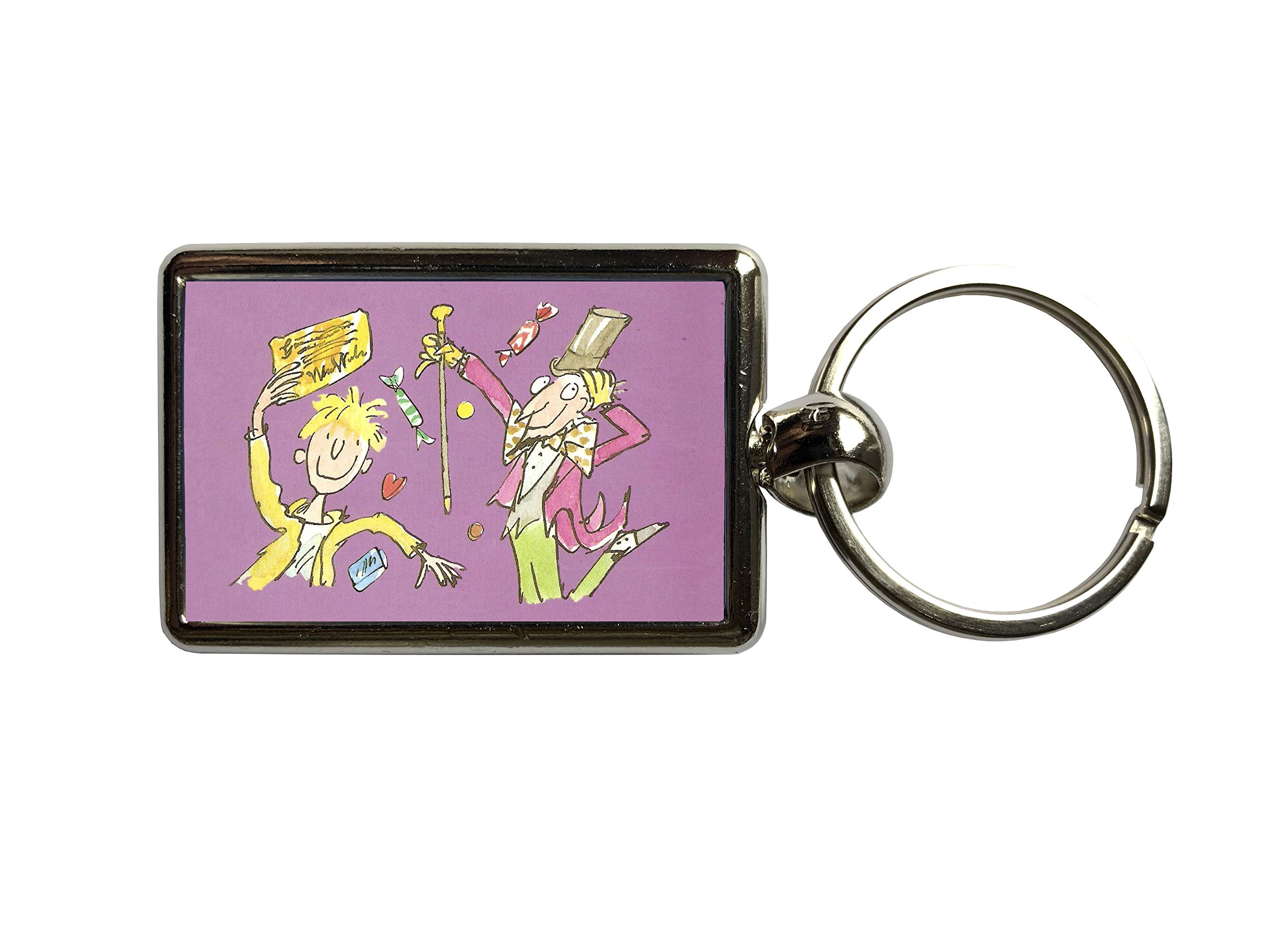 Super Universe Charlie and the Chocolate Factory Metal Keyring – Literary Gift