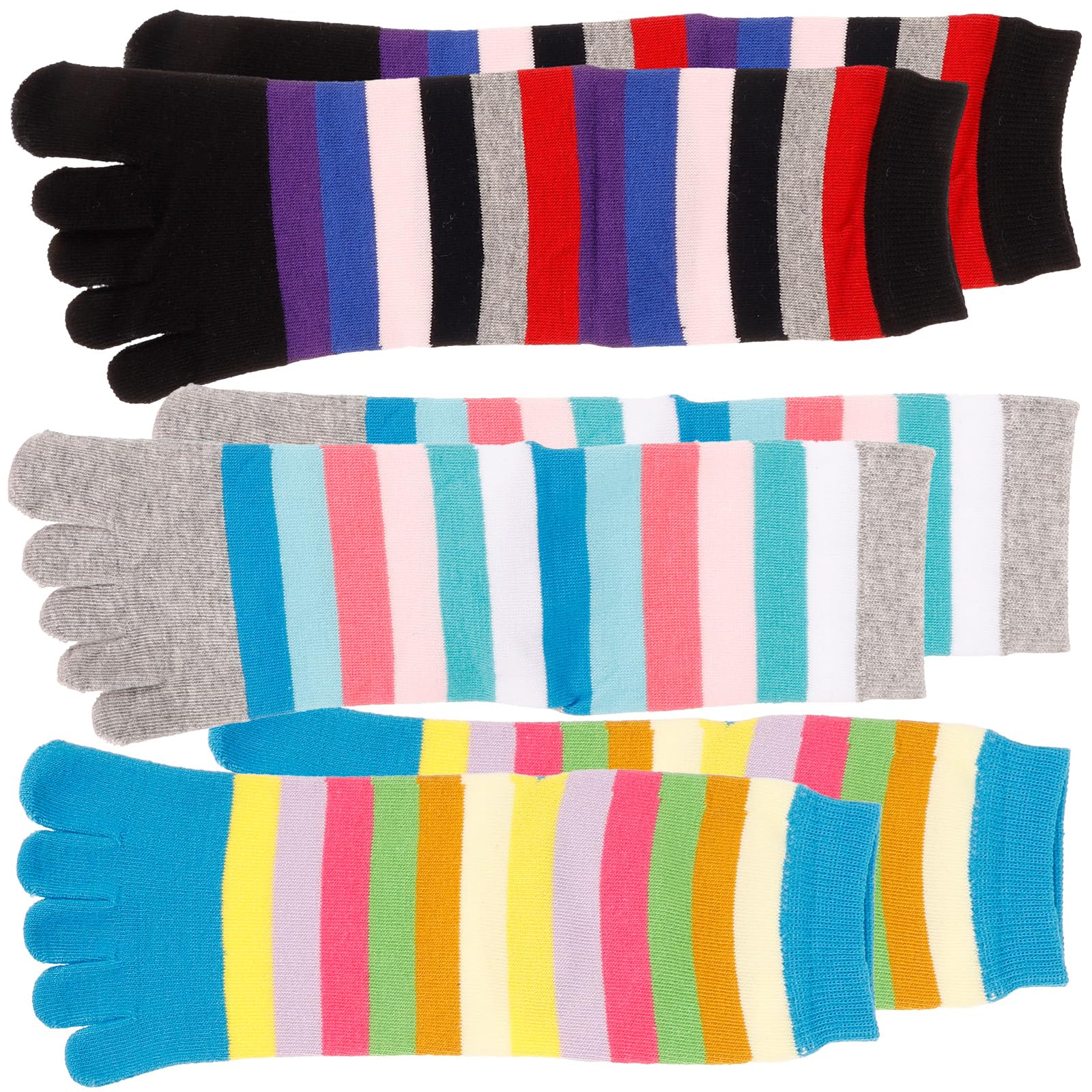 3 pares de calcetines deportivos de algodón transpirables para mujer, blanco, Large/X-Large