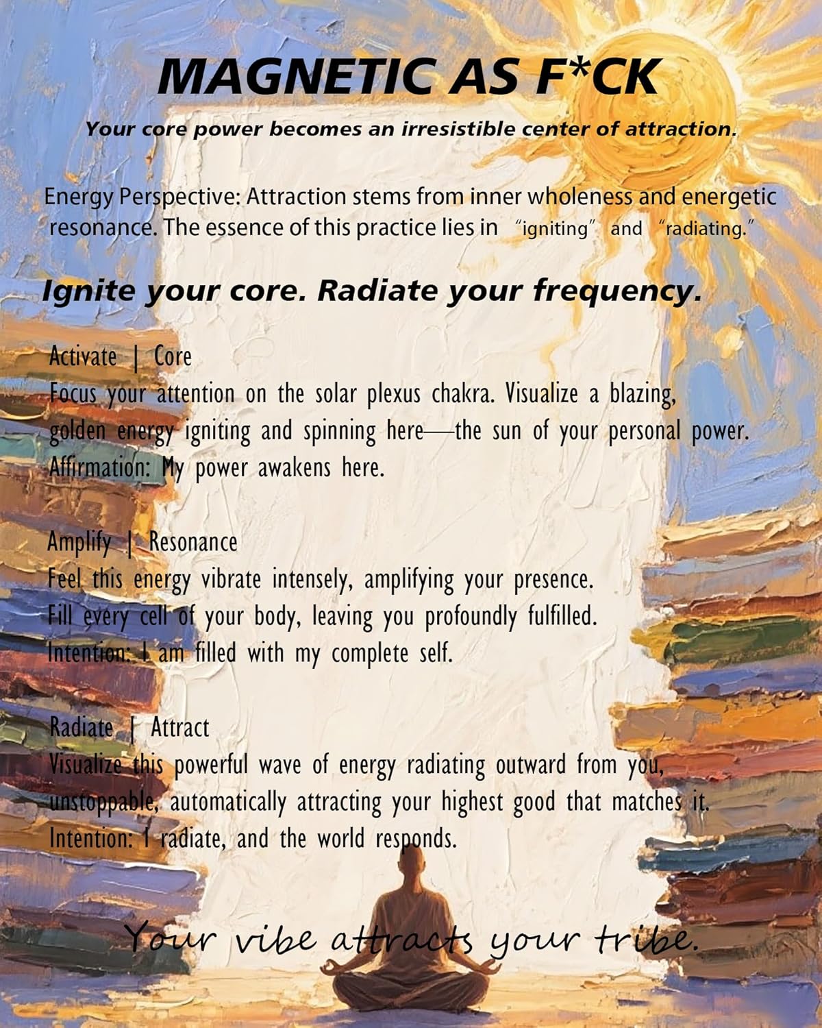 Magnetic AS F*CK Detachment Grounding Quartz Obsidian Protection Magic Attraction Manifestation Crystal Self Love Ritual Meditation Hande Made Chakra Candle(8oz). - Image 8