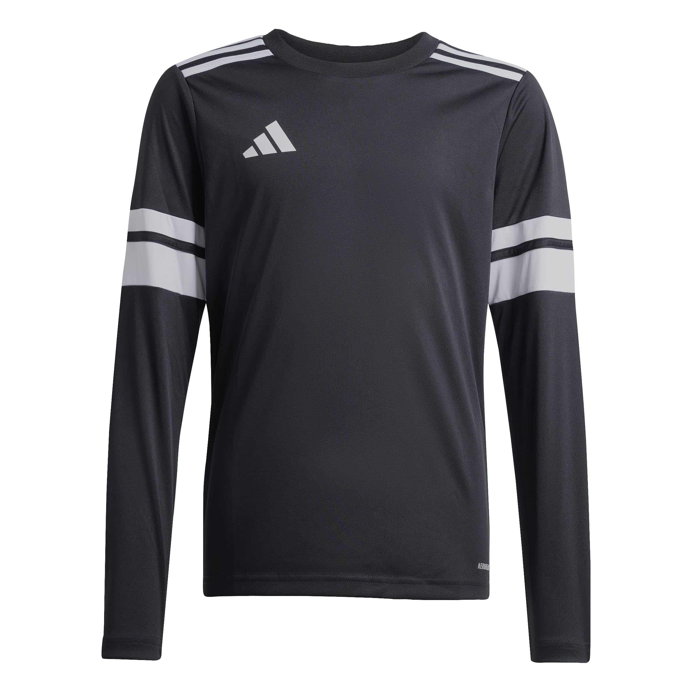 adidas Unisex Kids Squadra25 Jersey Long Sleeve Kids Shirt, Black/White, 5-6 Years