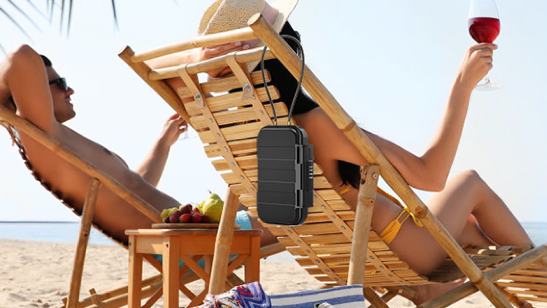 Amazon.com: LOFICOPER Portable Safe Lock Box, 4 Digit Security