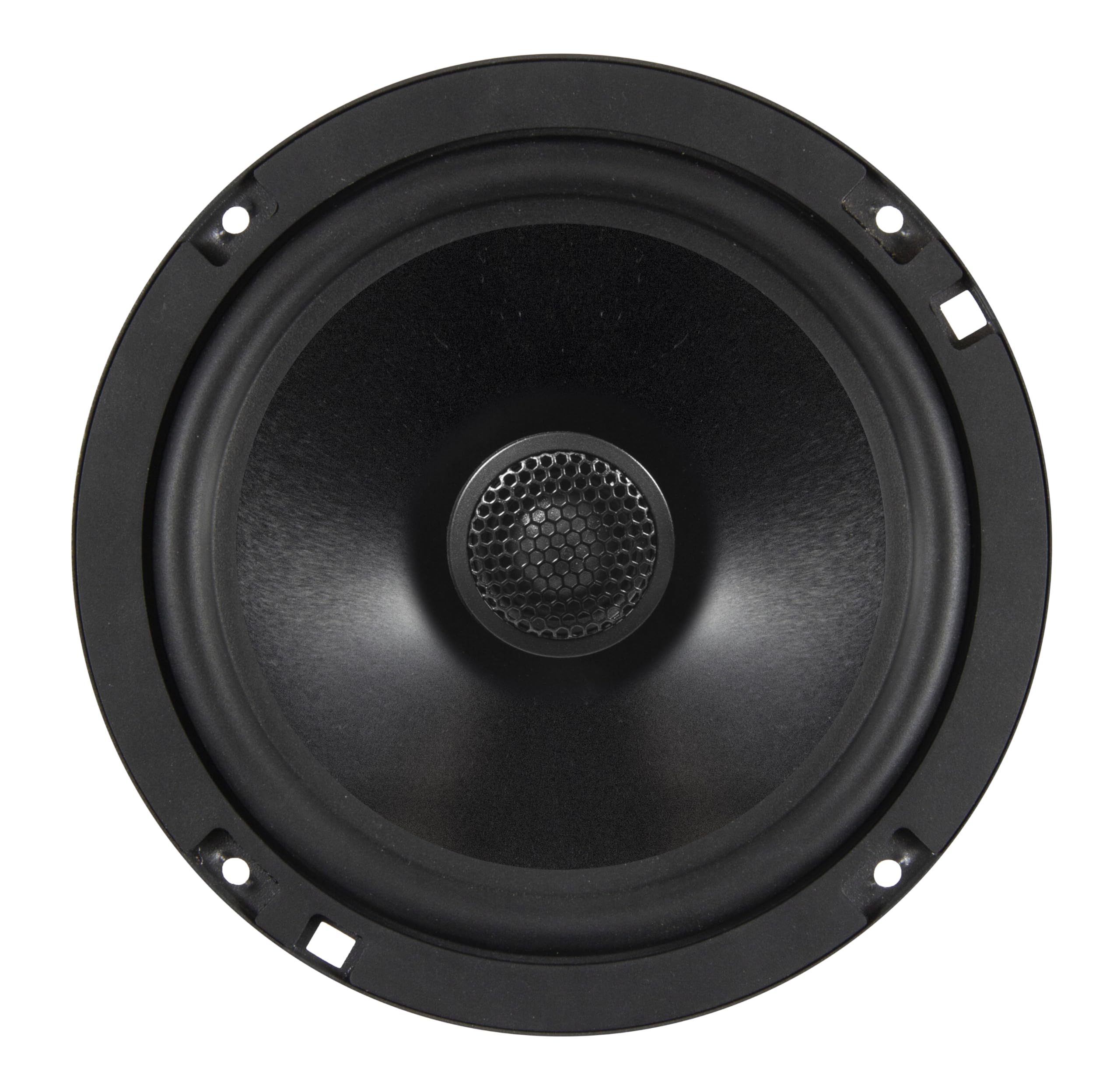 MUSWAY ML62 - Sistema coaxial de 2 vías de 16,5 cm, altavoz empotrable para coche con tweeter de tejido de 20 mm y membrana de aluminio para un sonido impresionante