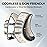 PACEARTH Weighted Vest,6lb/8lb/10lb/12lb/16lb/20lb/25lb/30lb Weight Vest with Reflective Stripe, Body Weight Vests for Women, Men, Weight Loss Workout, Strength Training, Running, Walking, Jogging