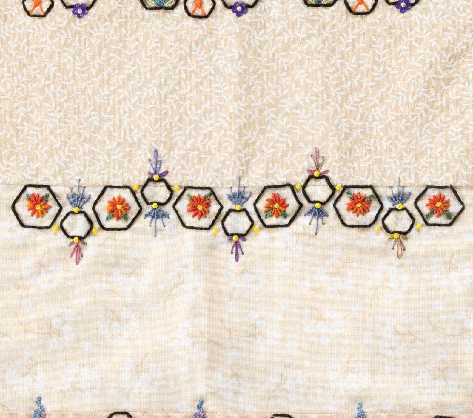 More Stunning Stitches for Crazy Quilts: 350 Embroidered Seam Designs; 33 Shape Template Designs for Perfect Placement