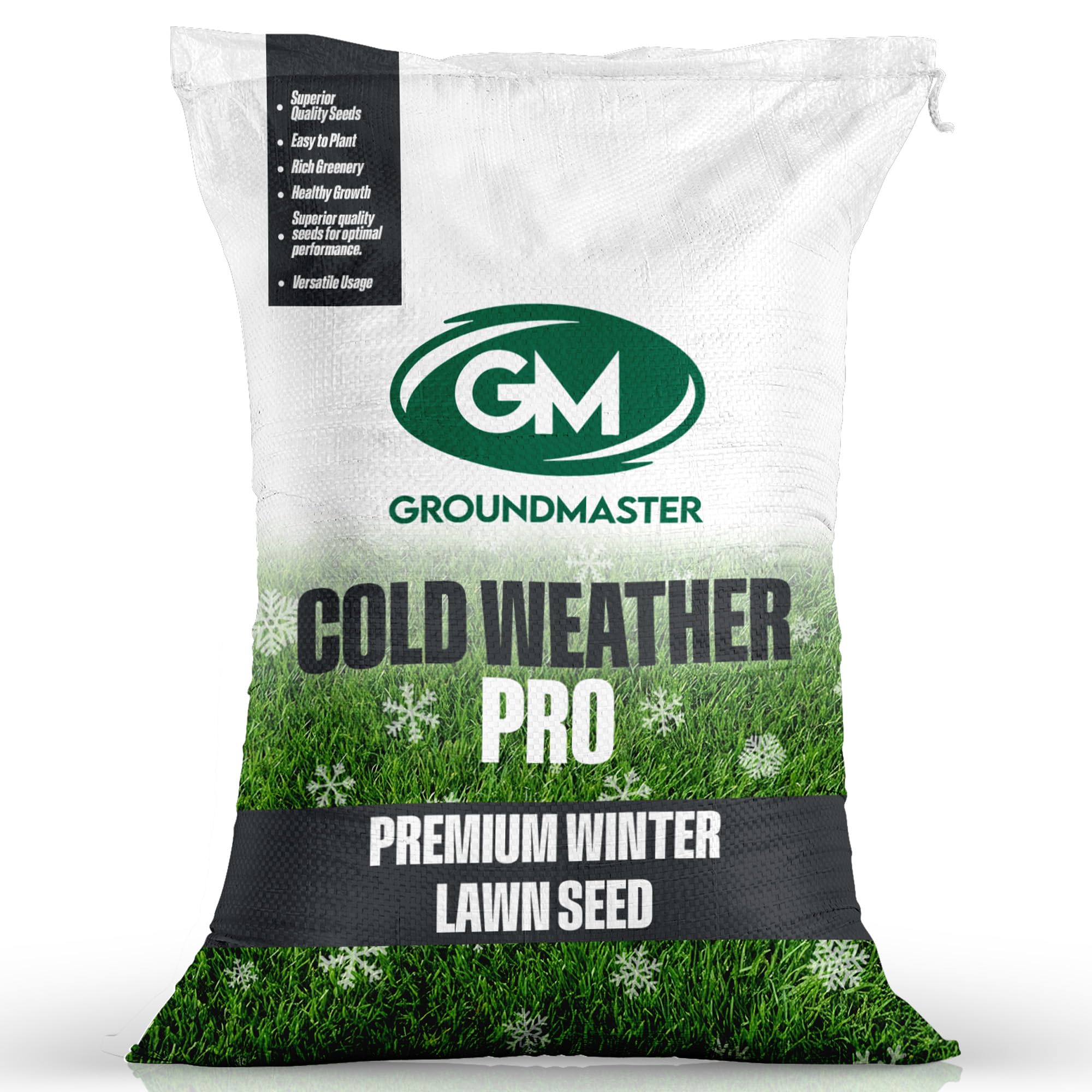 GroundMaster Cold Weather Grass Seed 2.5kg - Fast Growing Winter Lawn Seed