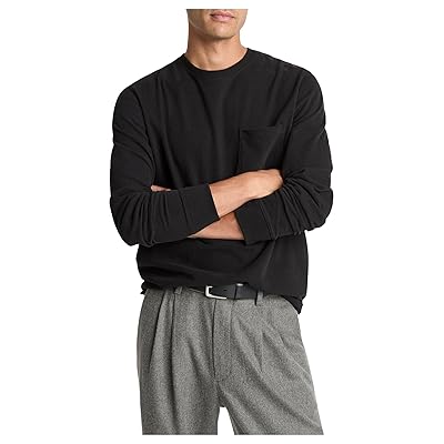 Vince Sueded Jersey Pocket Crew Men