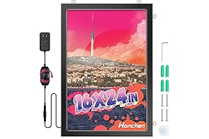 16x24 LED Backlit Poster Frame for Enhanced Visual Display