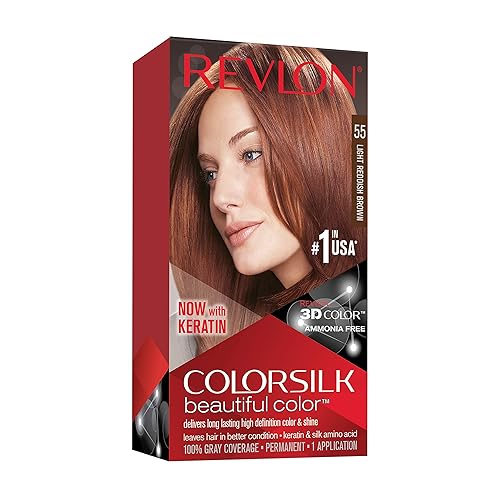 Miniatura 708 de Revlon Colorsilk Beautiful Color - Tinte permanente para el cabello con queratina, 100 % cobertura de las canas, sin amoníaco, negro 10