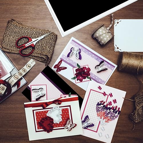 Miniatura 6 de Papel para póster, paquete de 100 tableros de póster, tablero de póster en blanco y negro, tablero de exhibición gráfica en blanco, tabla de cortar