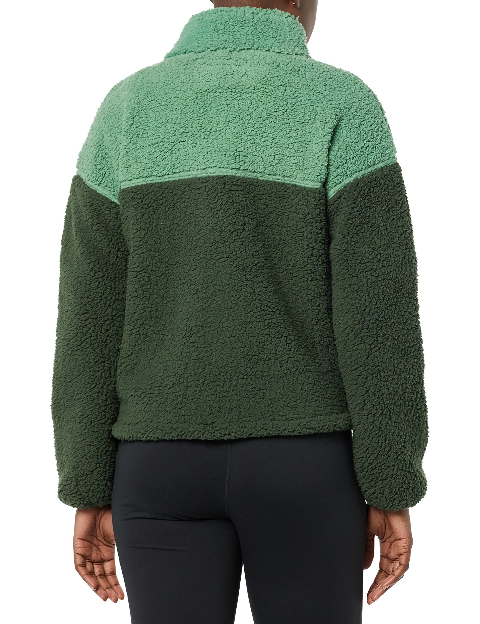 Amazon Essentials Giacca in Pile e Sherpa con Zip a Tutta Lunghezza Donna