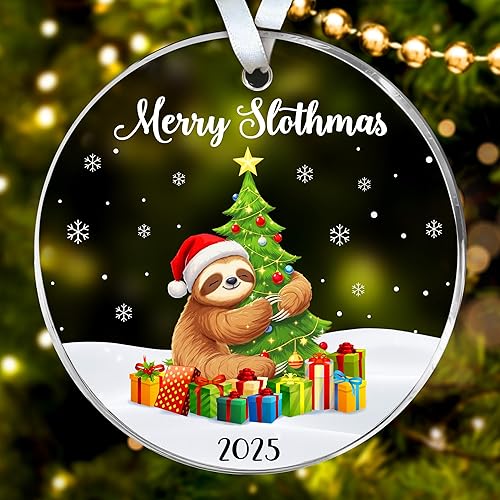 Miniatura 14 de HEXMOZ Adornos de Navidad de ciervos – Adornos de ciervo para árbol de Navidad – Regalos de ciervos para hombres, abuelo, papá, esposo, ideas de