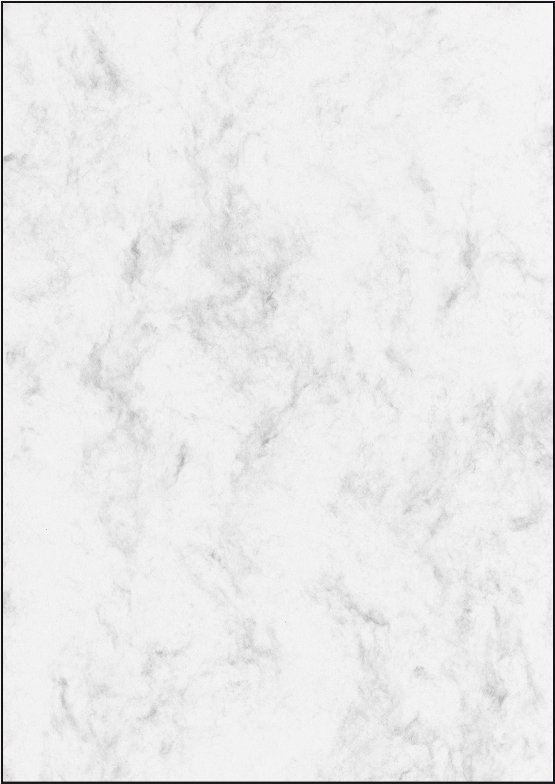 SIGEL DP183 Marbled Writing Paper, A4, 90 gsm double sided, Grey, 25 sheets