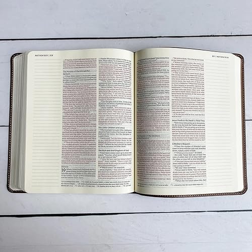 Miniatura 7 de Biblia grabada a mano con letras y láser NIV Journaling, regalo personalizado, grabado de nombre personalizado disponible