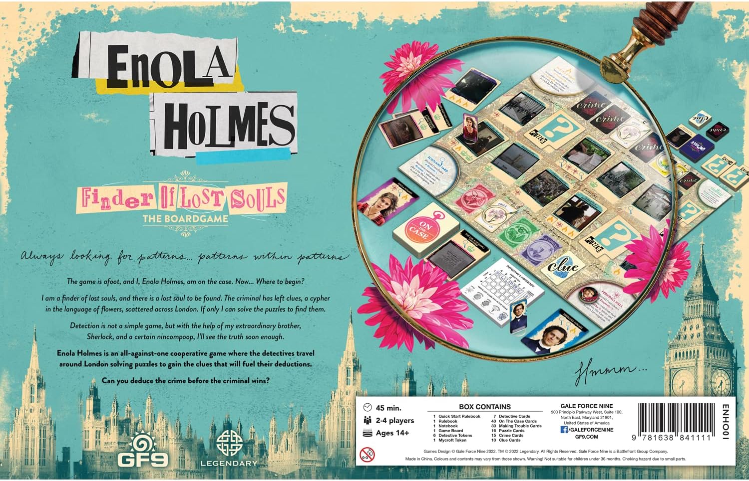 Gale Force Nine Enola Holmes: Finder of Lost Souls